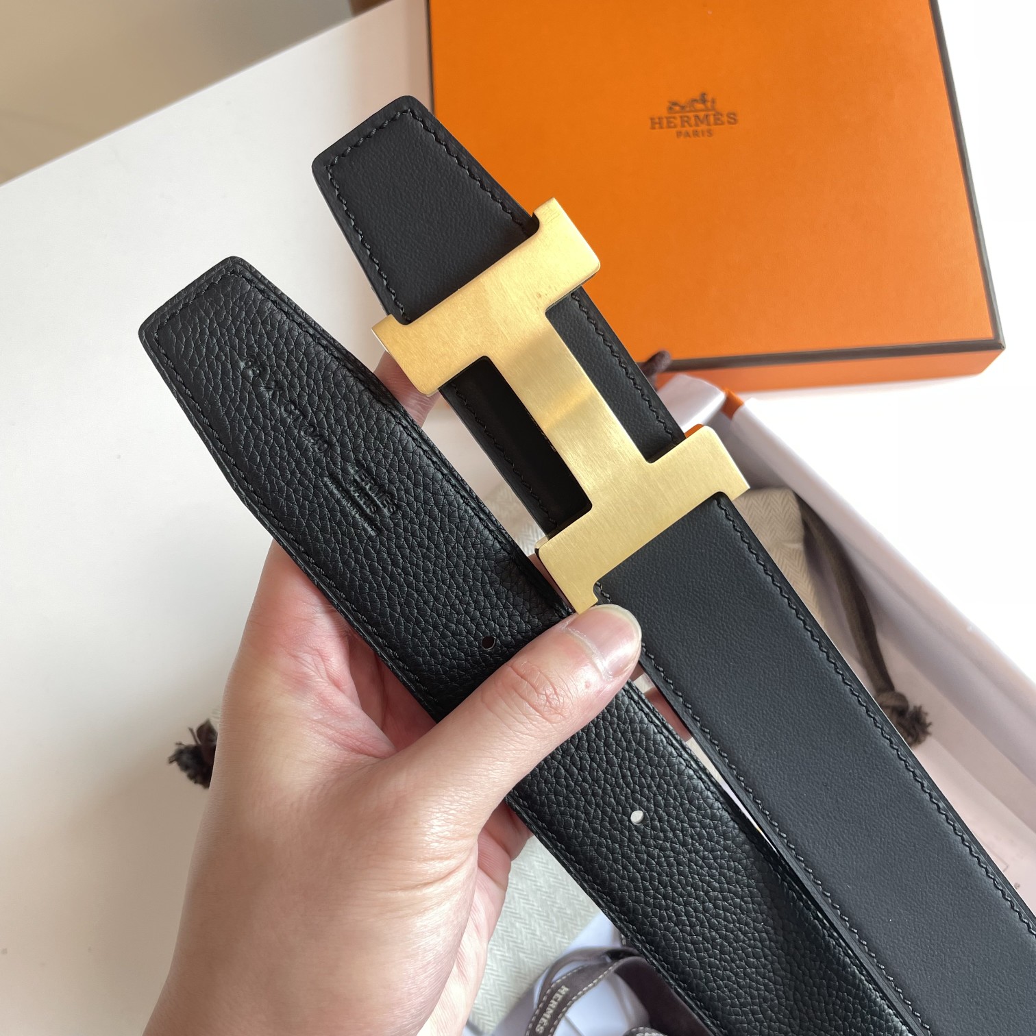 AAAA quality belt,3.8cm wide,without box,HB60 142 143 - qinlai888