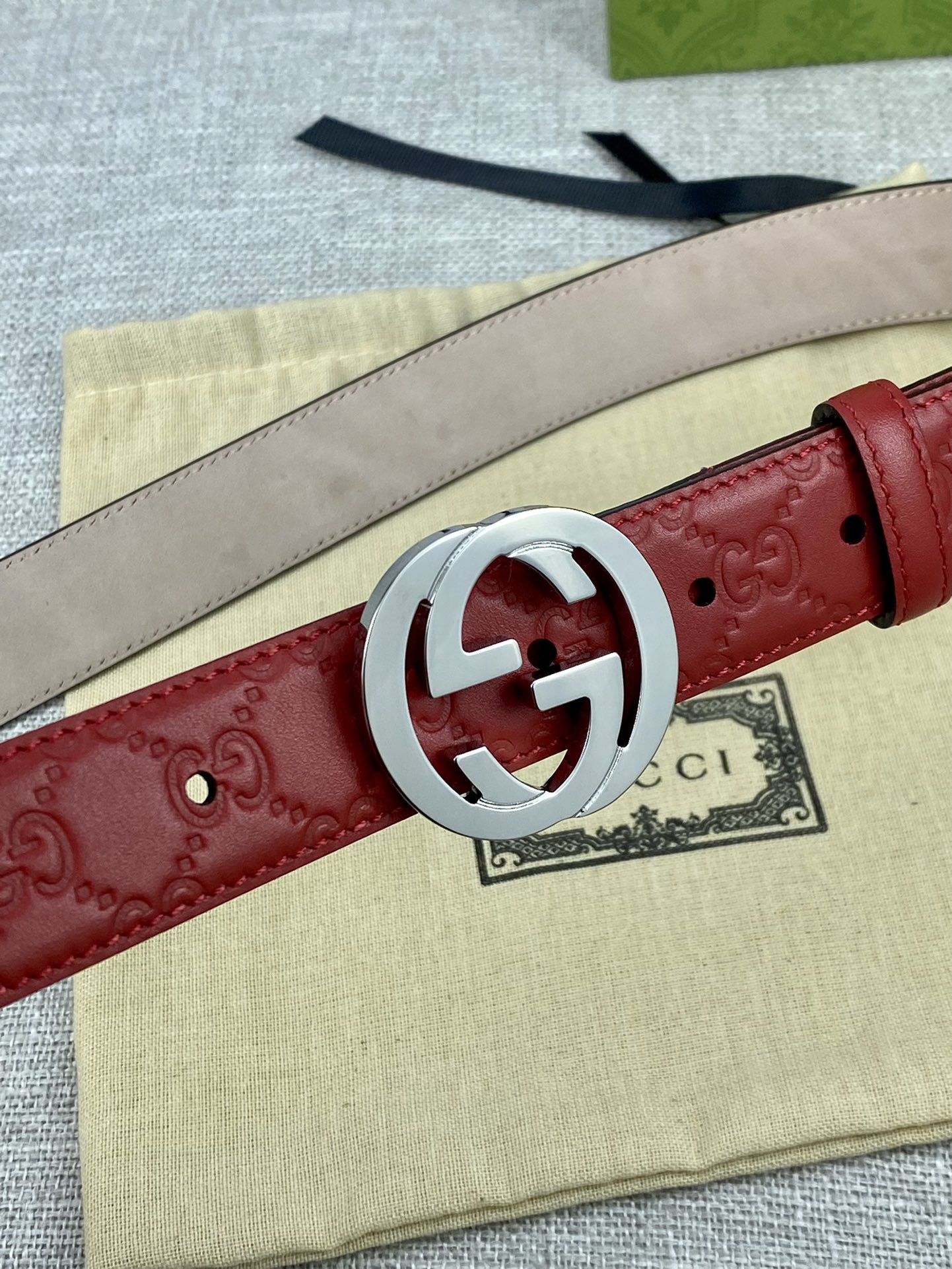 CAAAA quality belt,3.0cm wide,without box,GB60 163 164 - qinlai888