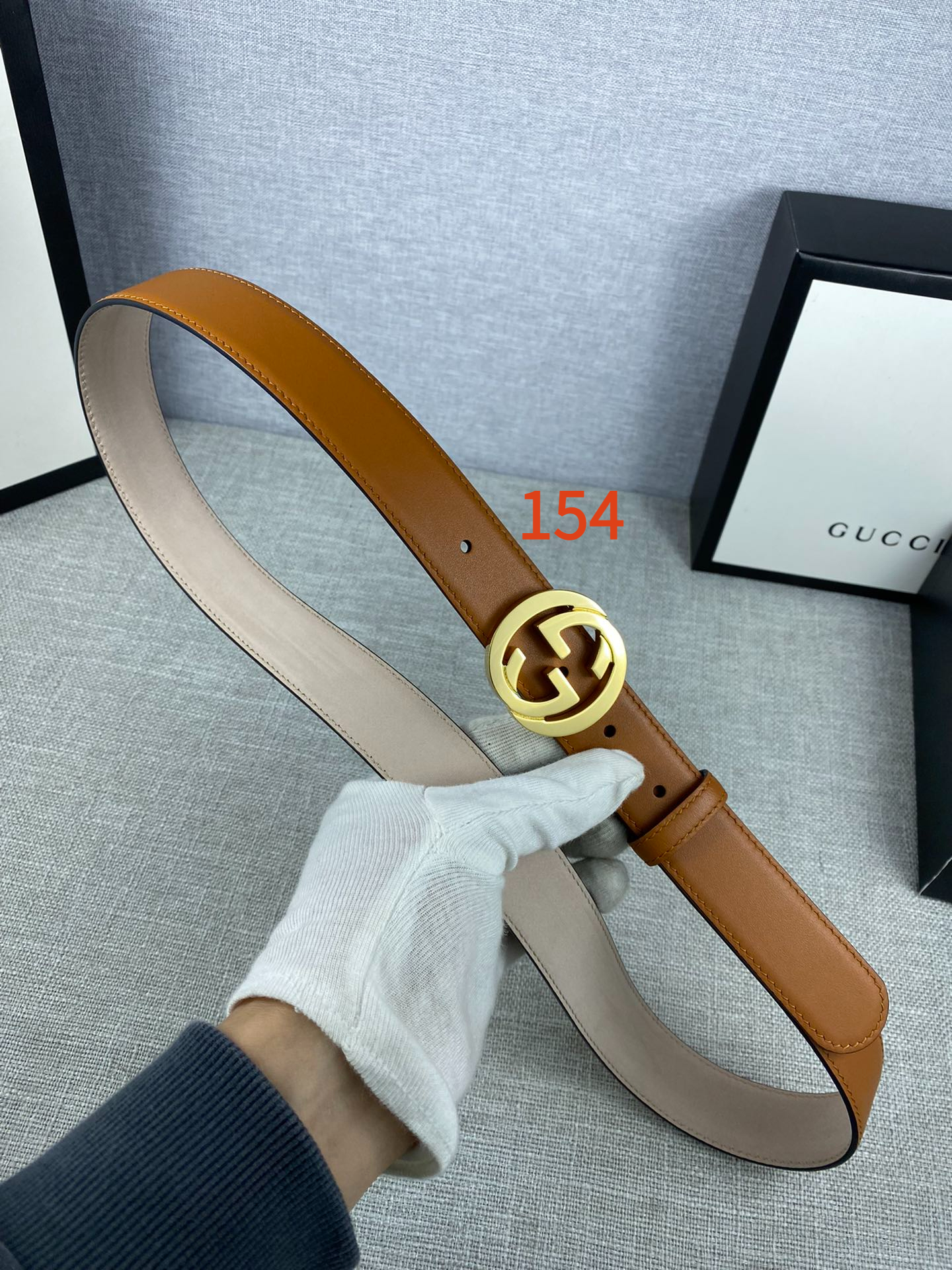 AAAA quality belt,3.0cm wide,without box,GB60 153 154 - qinlai888