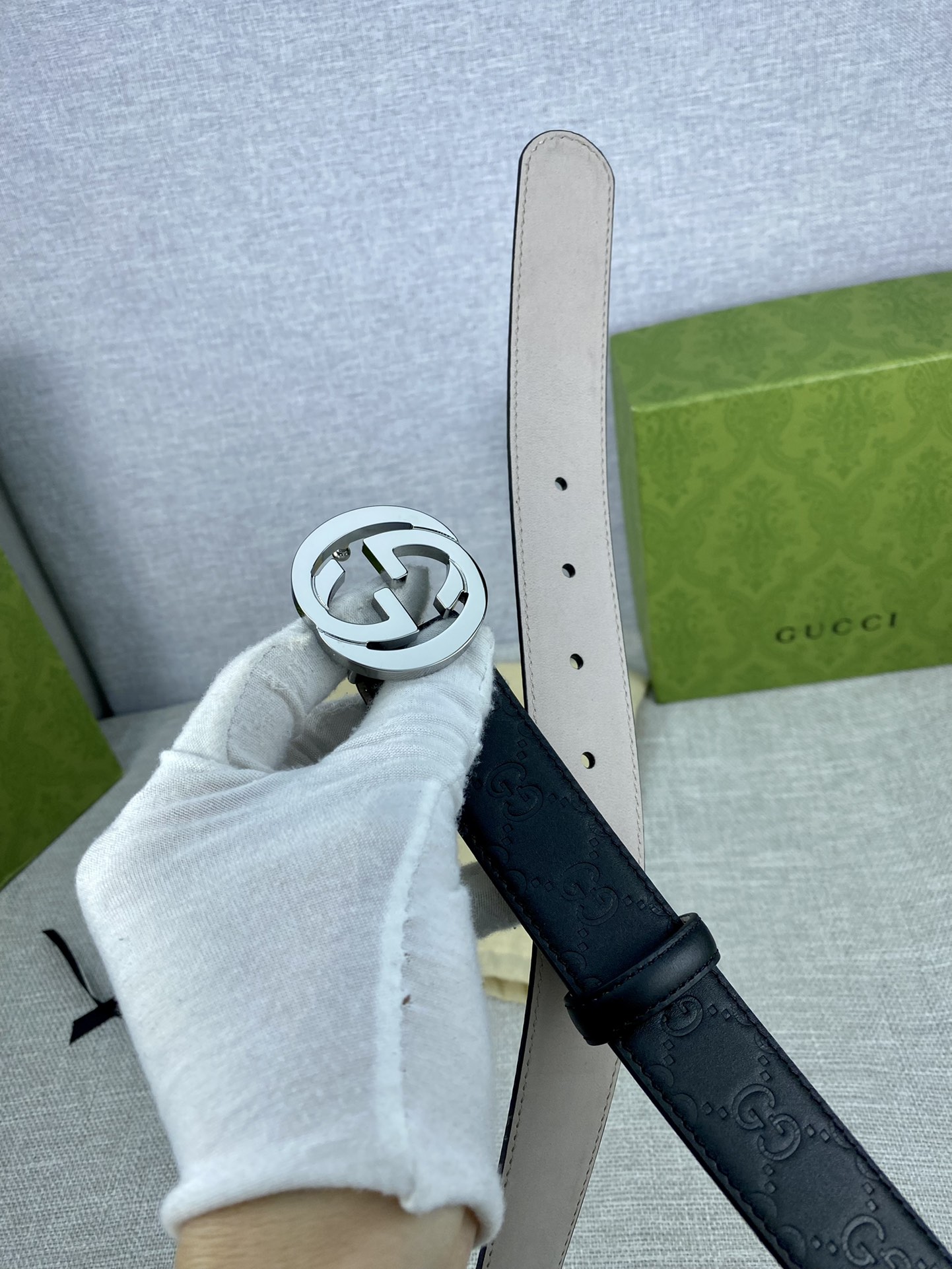 AAAA quality belt,3.0cm wide,without box,GB60 161 162 - qinlai888