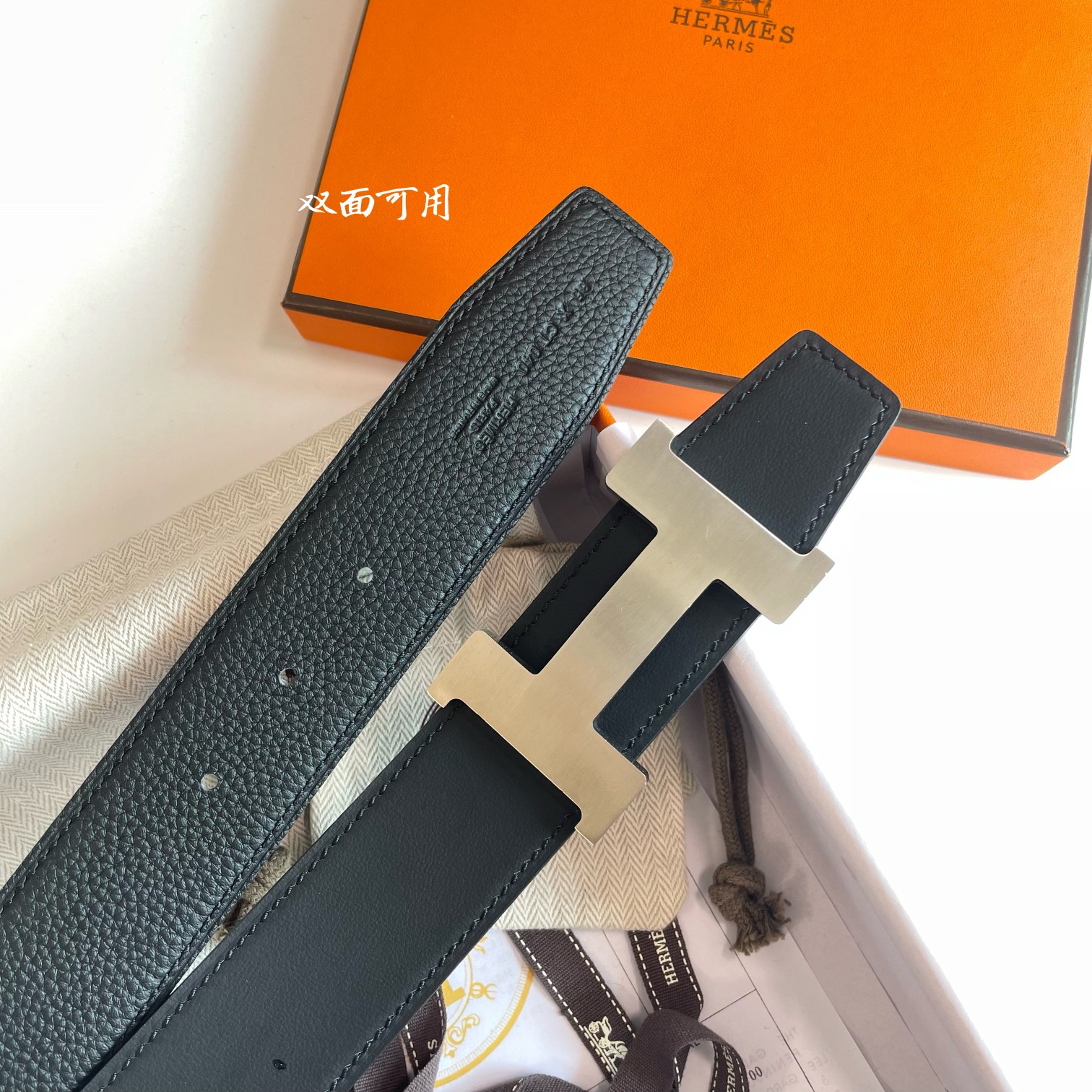 AAAA quality belt,3.8cm wide,without box,HB60 142 143 - qinlai888