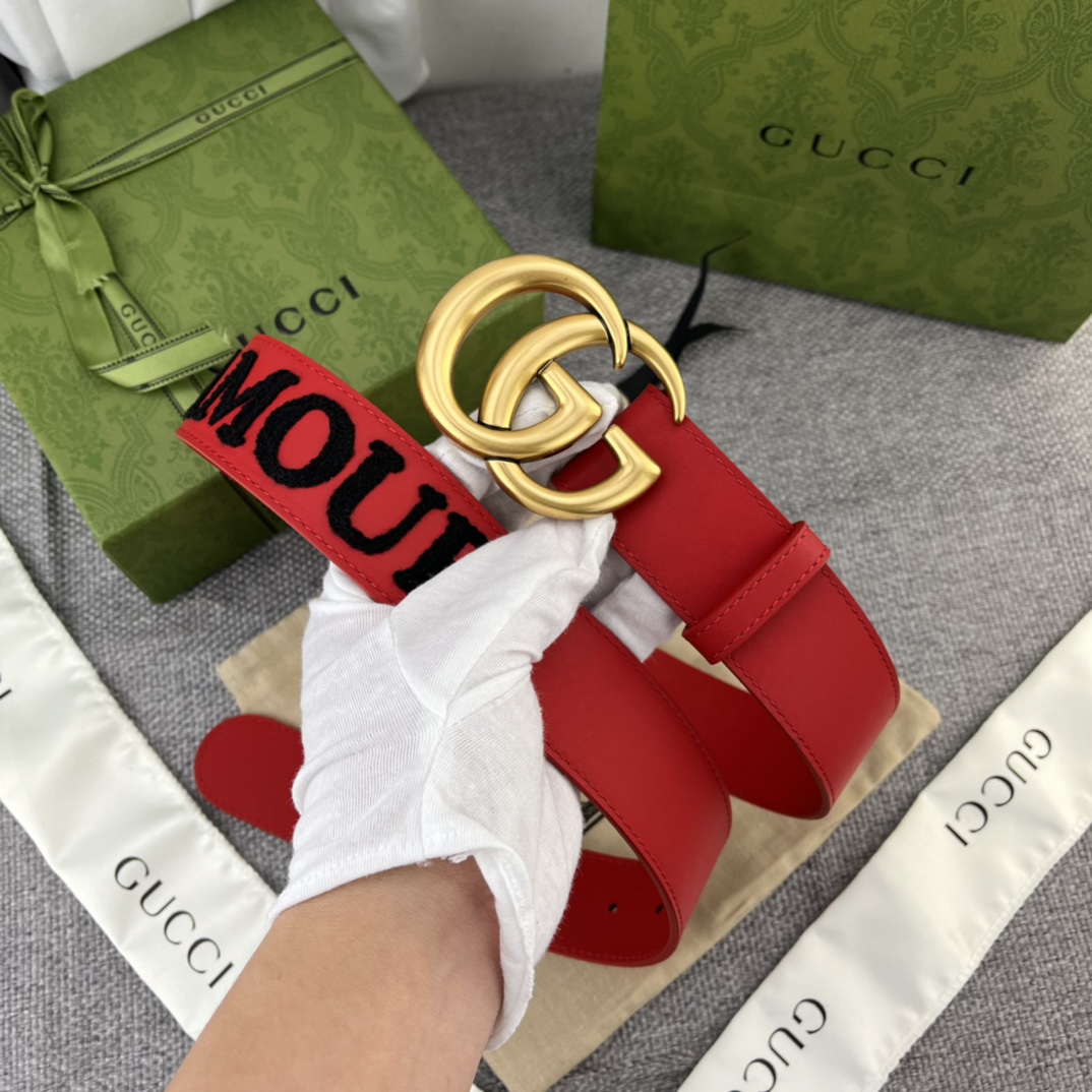 AAAA quality belt,3.8cm wide,without box,GB60 136 - qinlai888