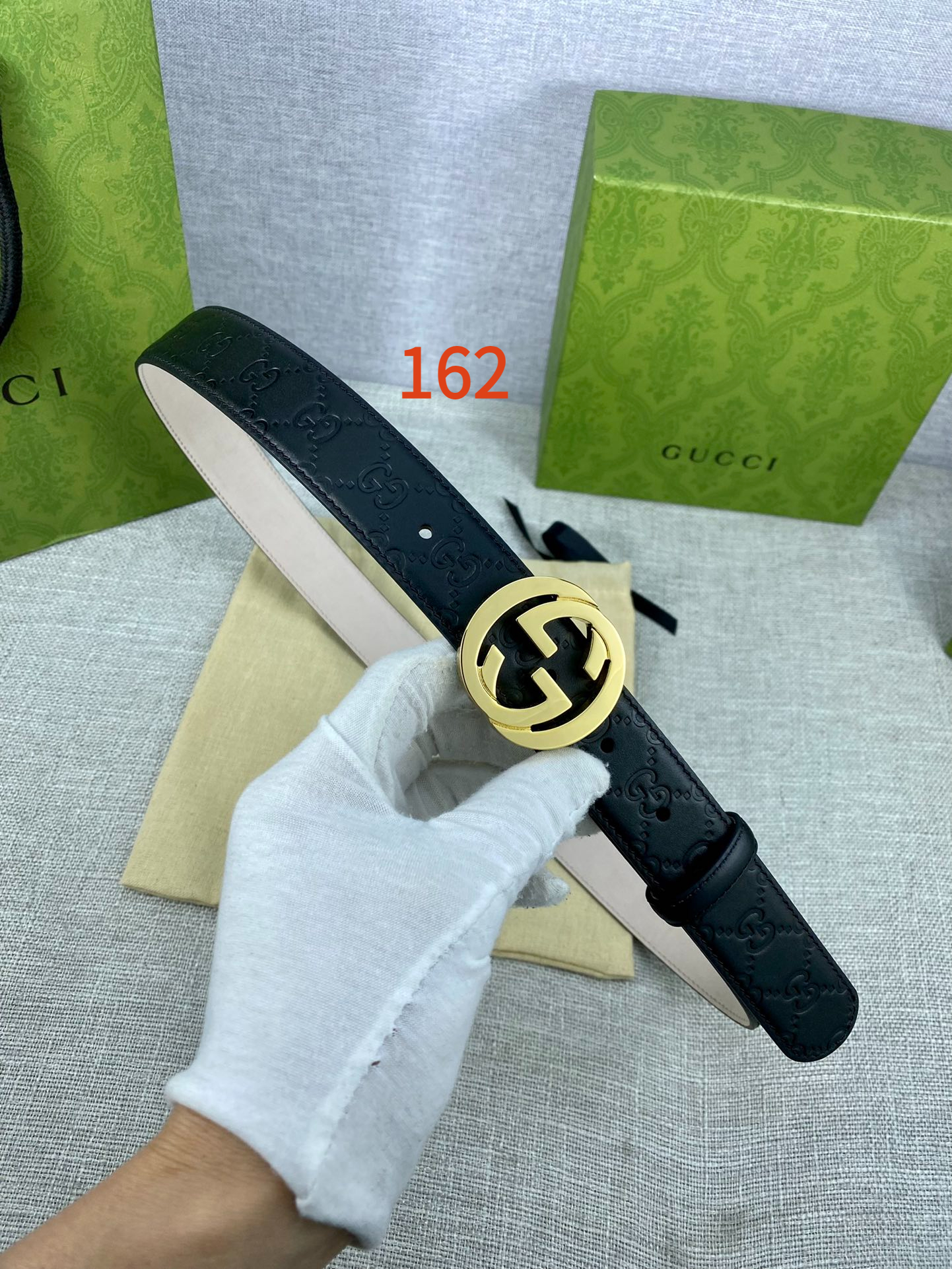 AAAA quality belt,3.0cm wide,without box,GB60 161 162 - qinlai888