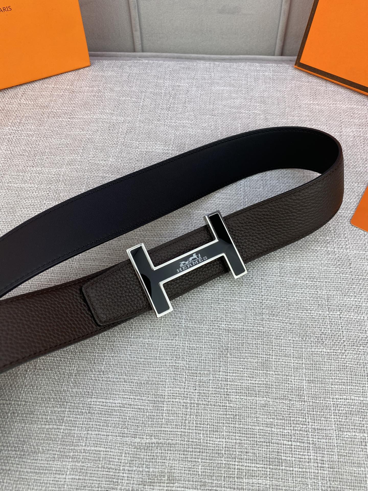 AAAA quality belt,3.8cm wide,without box,HB60 121 - qinlai888