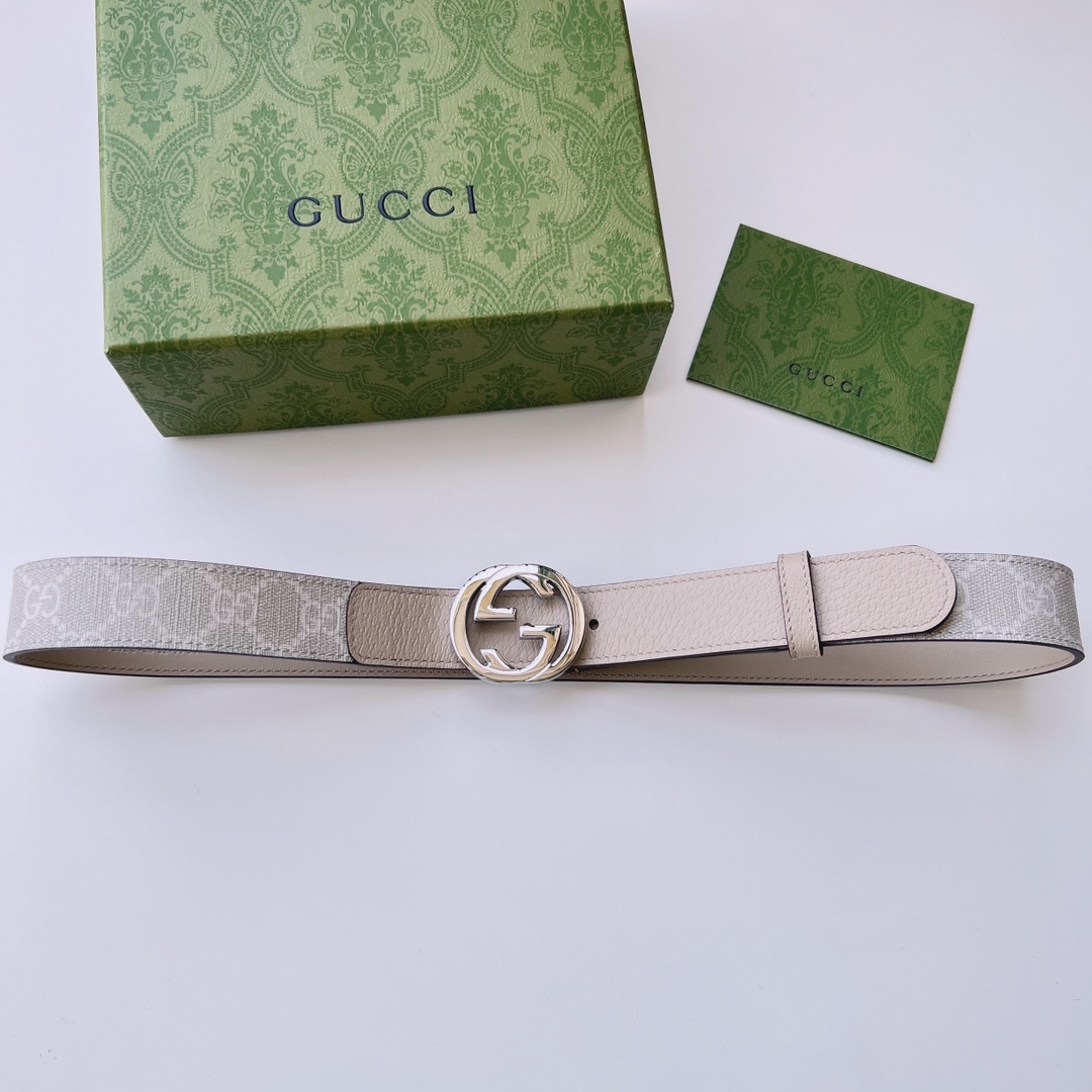 AAAA quality belt,3.0cm wide,without box,GB60 129 - qinlai888