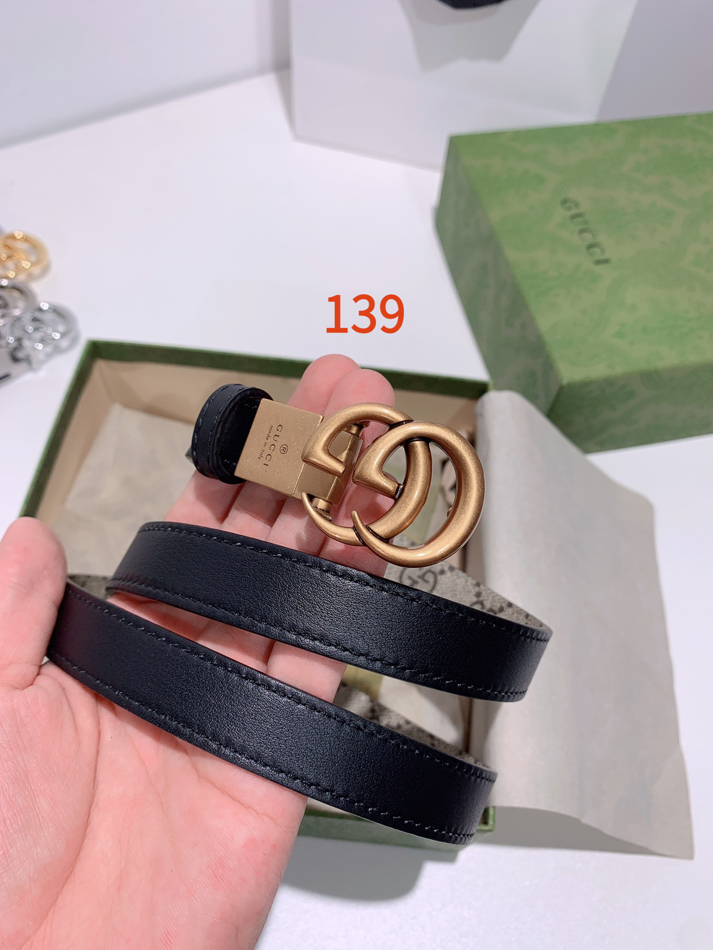 AAAA quality belt,2.0cm wide,without box,GB60 139 - qinlai888
