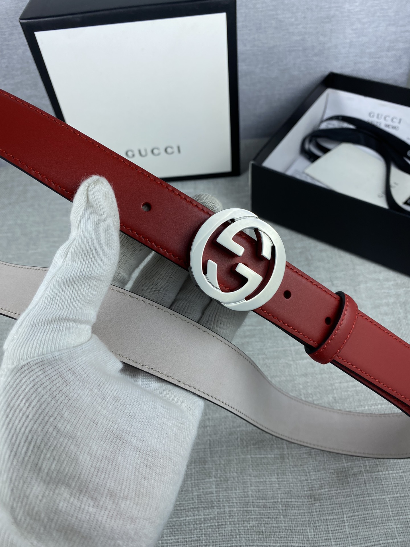 AAAA quality belt,3.0cm wide,without box,GB60 151 152 - qinlai888