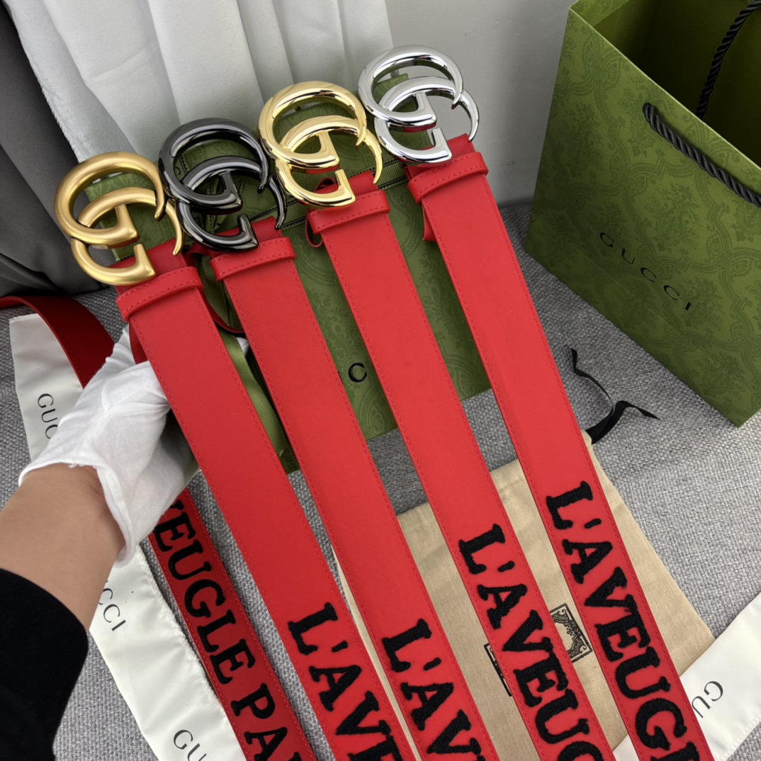 AAAA quality belt,3.8cm wide,without box,GB60 136 - qinlai888