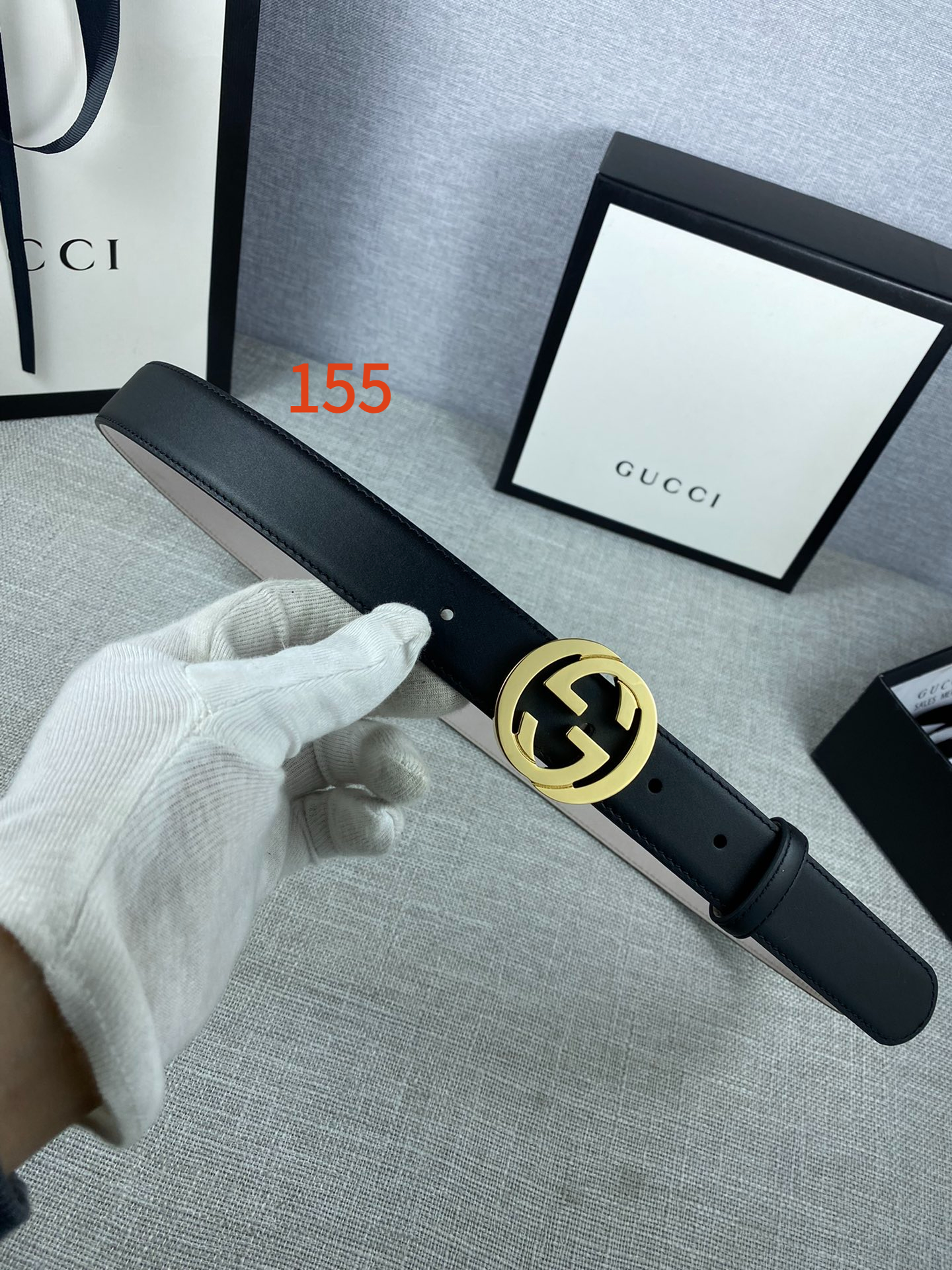 AAAA quality belt,3.0cm wide,without box,GB60 155 156 - qinlai888