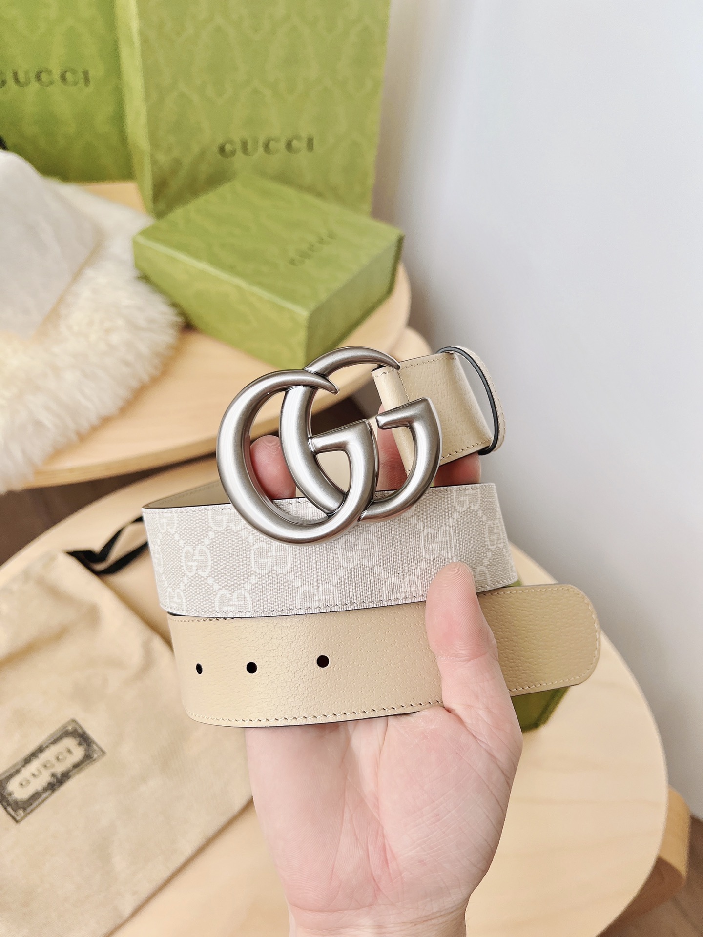 AAAA quality belt,3.0cm wide,without box,GB60 130 - qinlai888