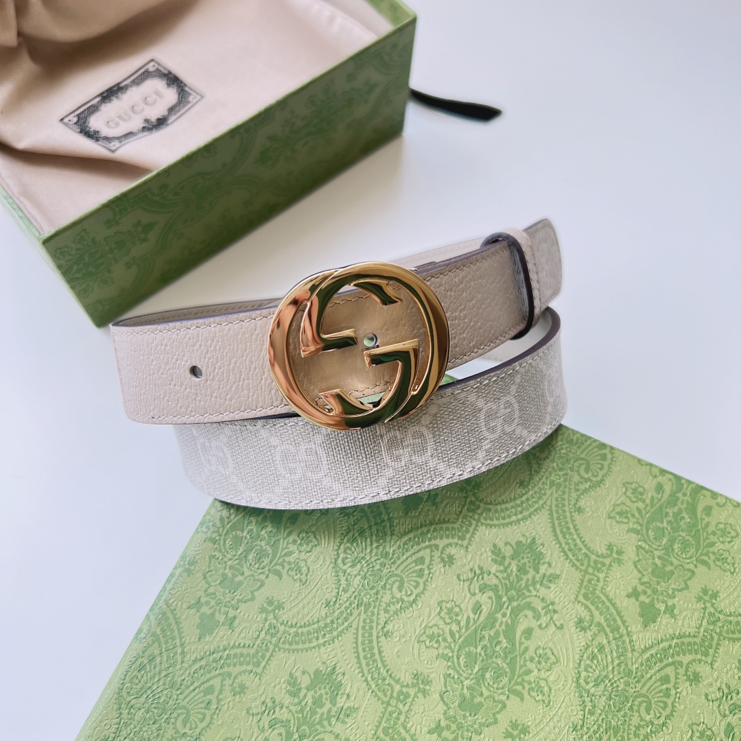 AAAA quality belt,3.0cm wide,without box,GB60 128 - qinlai888