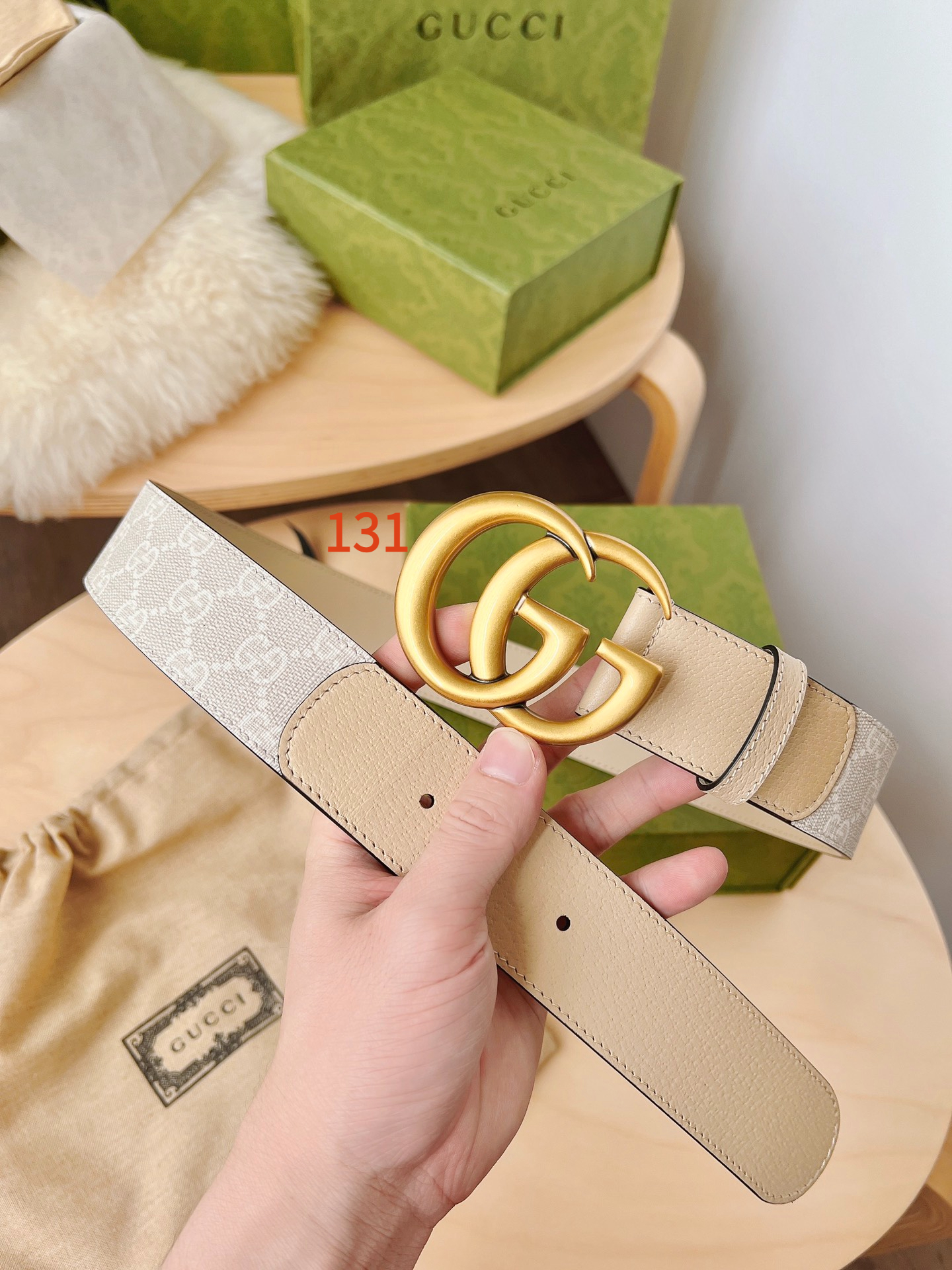 AAAA quality belt,3.0cm wide,without box,GB60 131 - qinlai888