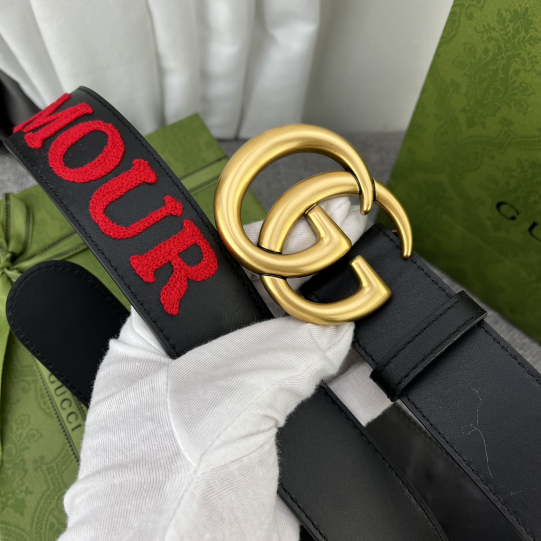 AAAA quality belt,3.8cm wide,without box,GB60 137 - qinlai888