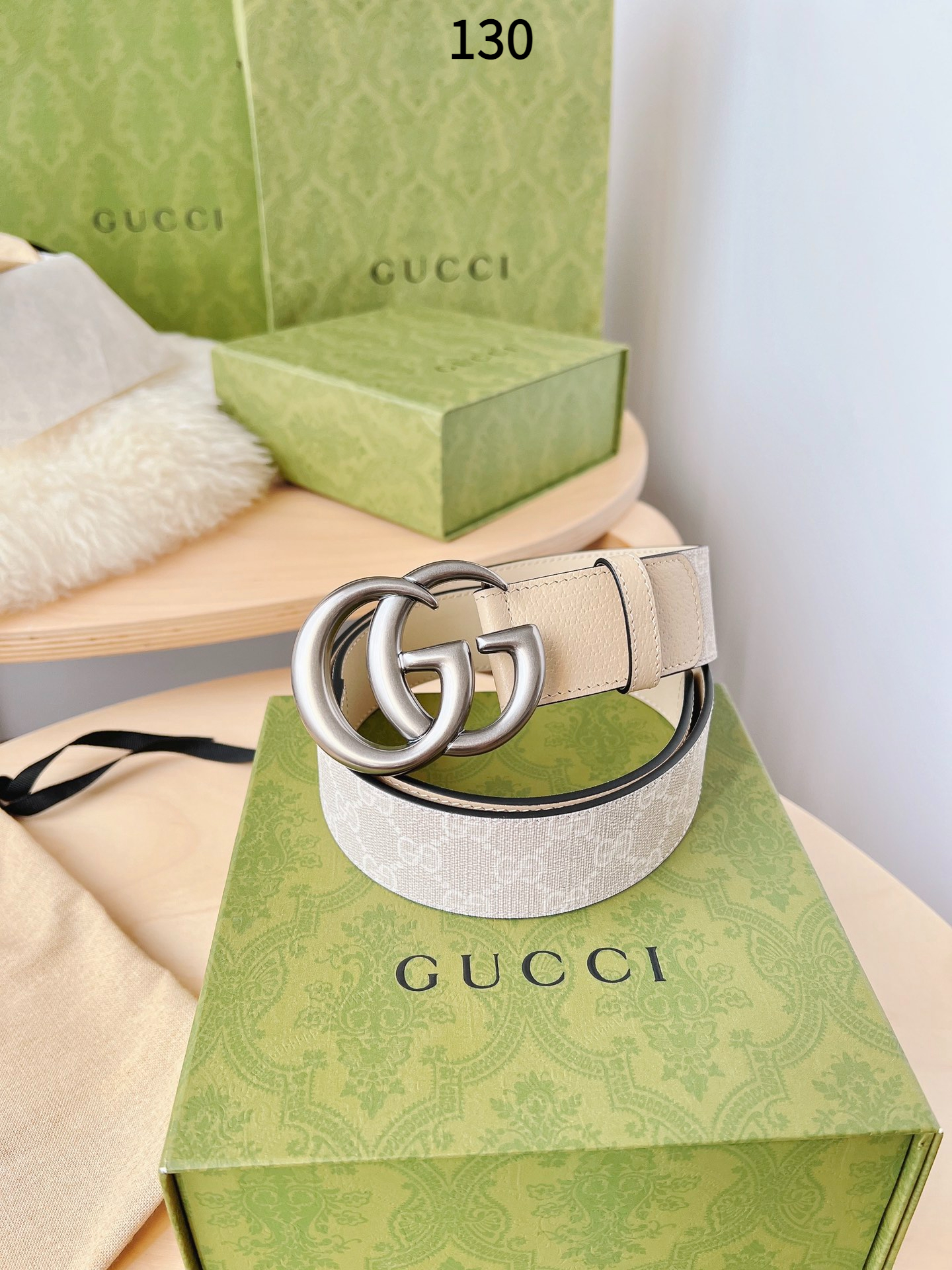 AAAA quality belt,3.0cm wide,without box,GB60 130 - qinlai888