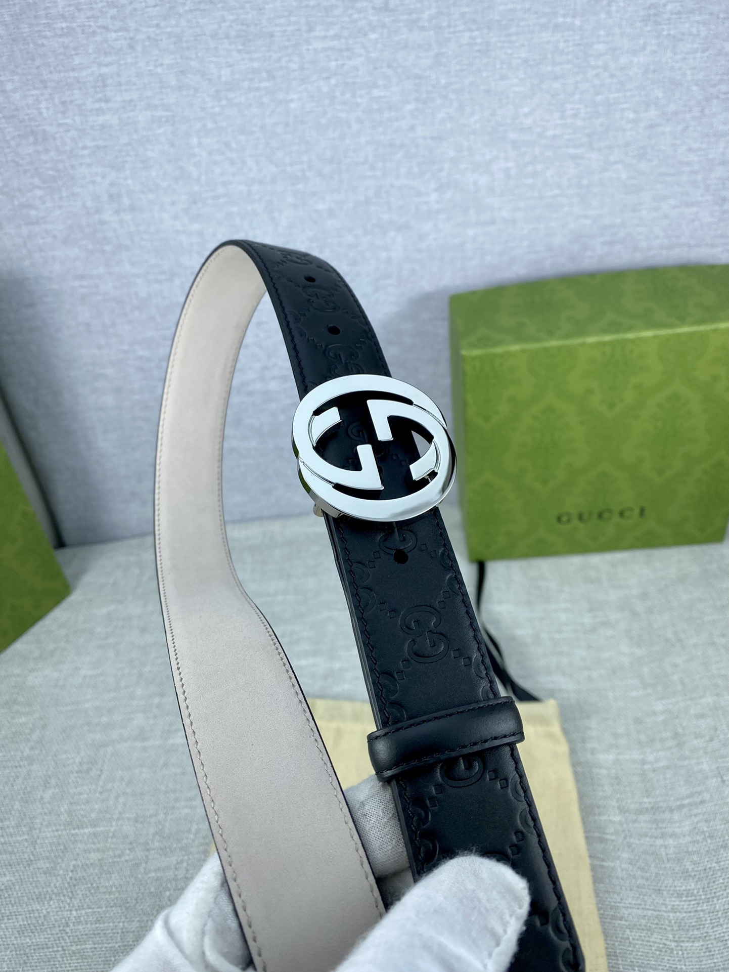 AAAA quality belt,3.0cm wide,without box,GB60 161 162 - qinlai888