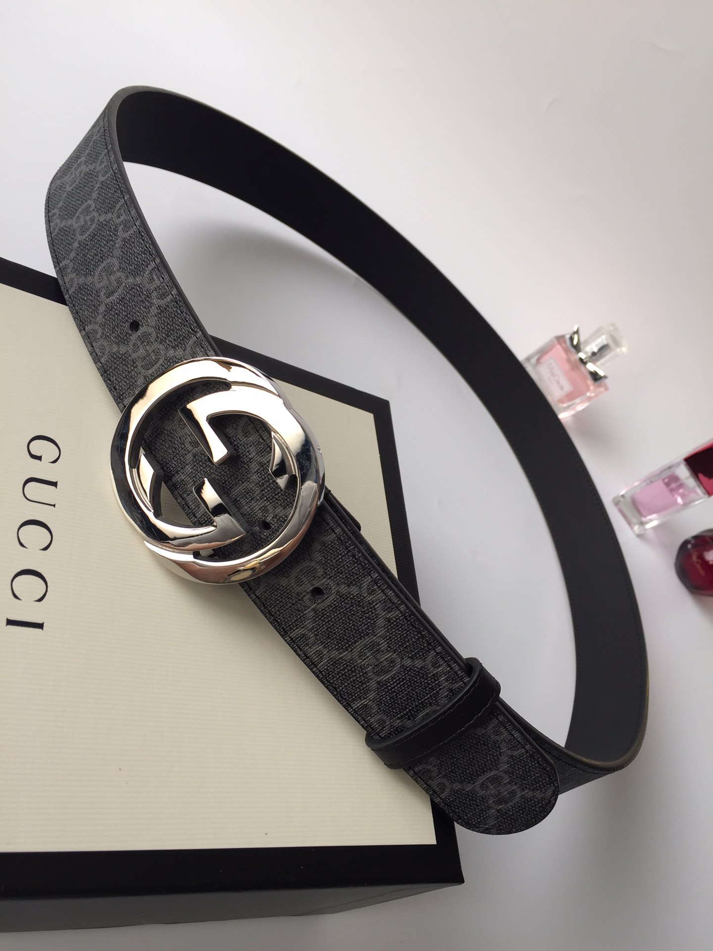 AAAA quality belt,3.8cm wide,without box,GB60 135 - qinlai888