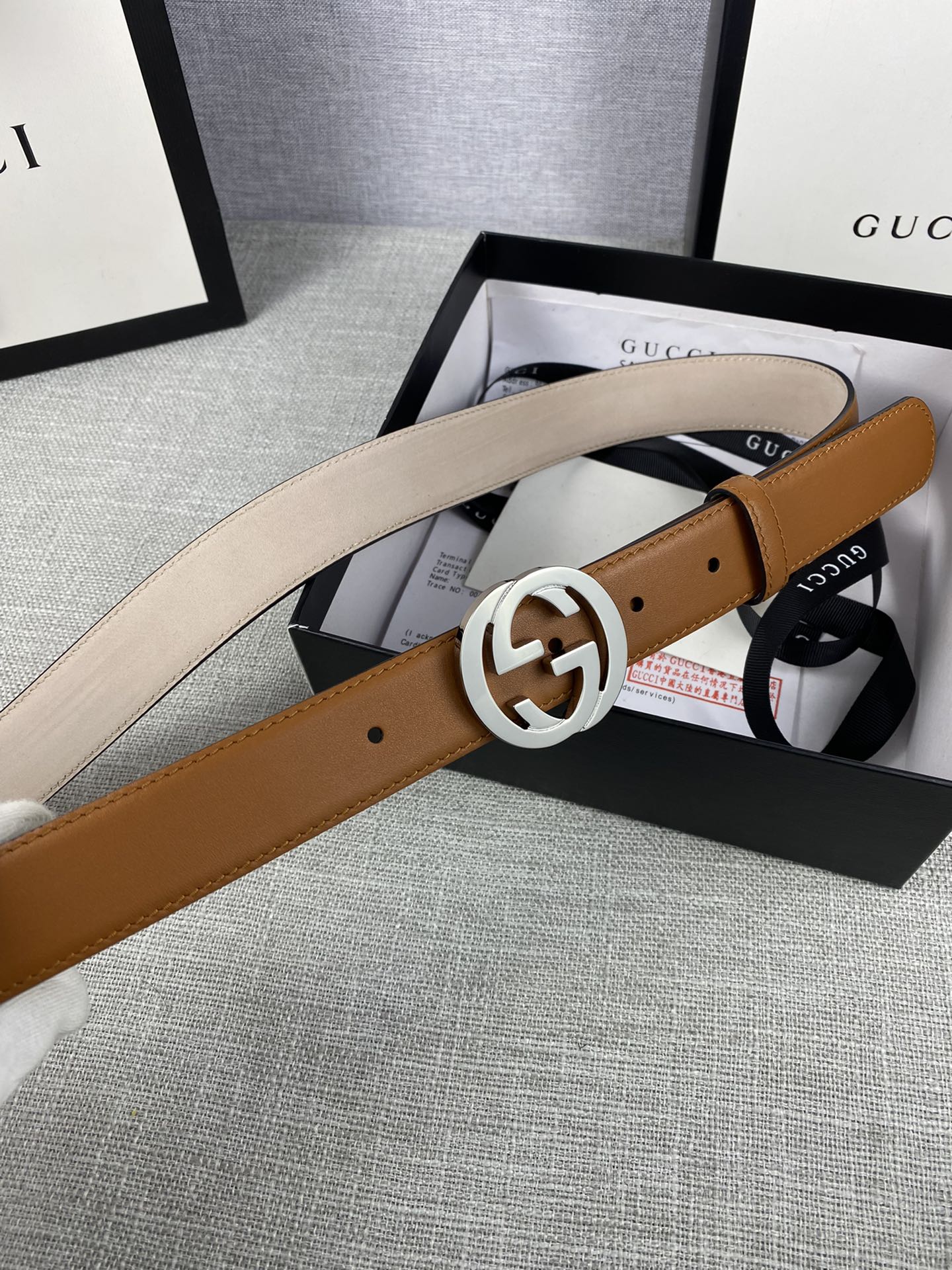 AAAA quality belt,3.0cm wide,without box,GB60 153 154 - qinlai888