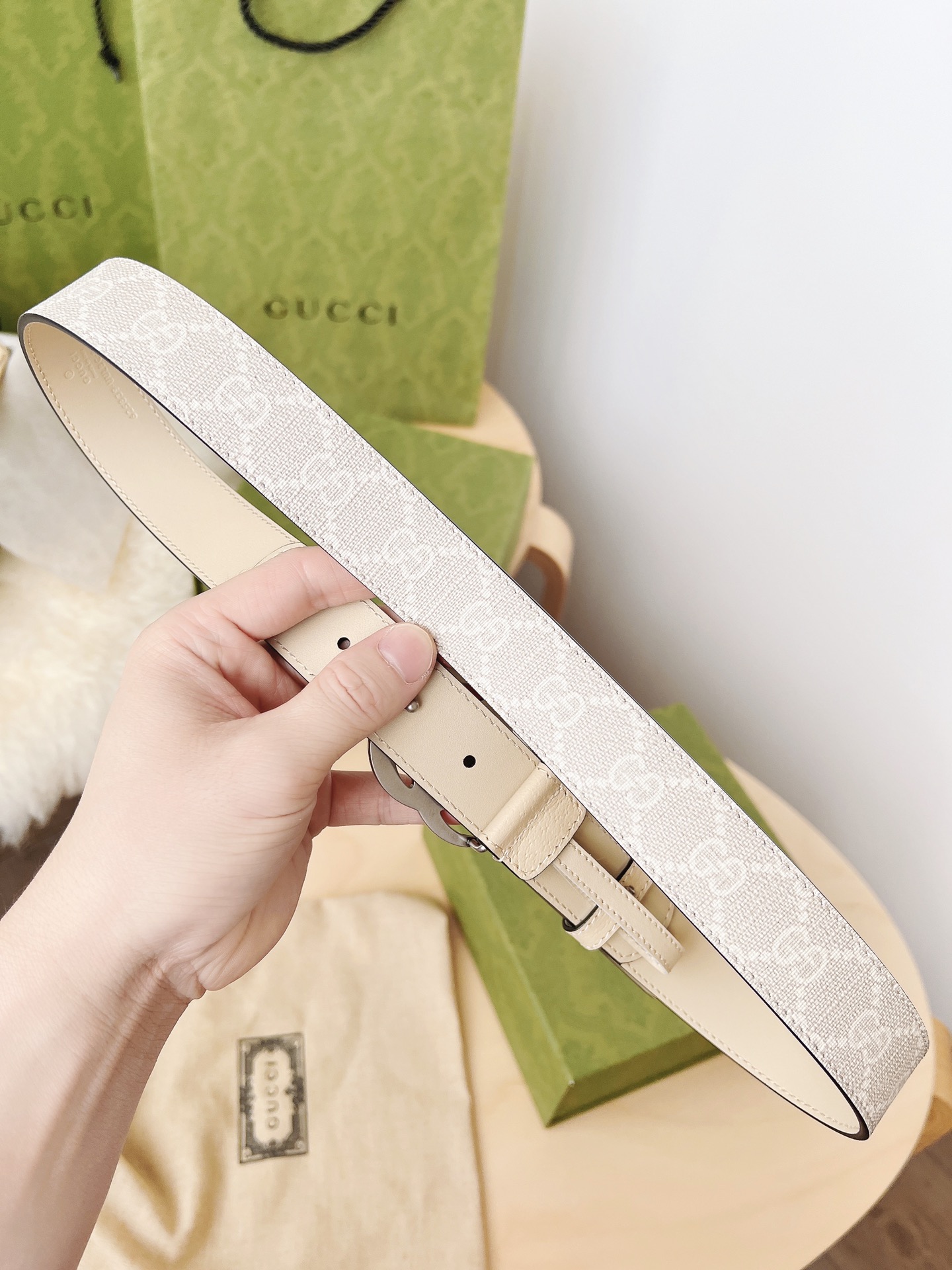 AAAA quality belt,3.0cm wide,without box,GB60 132 - qinlai888