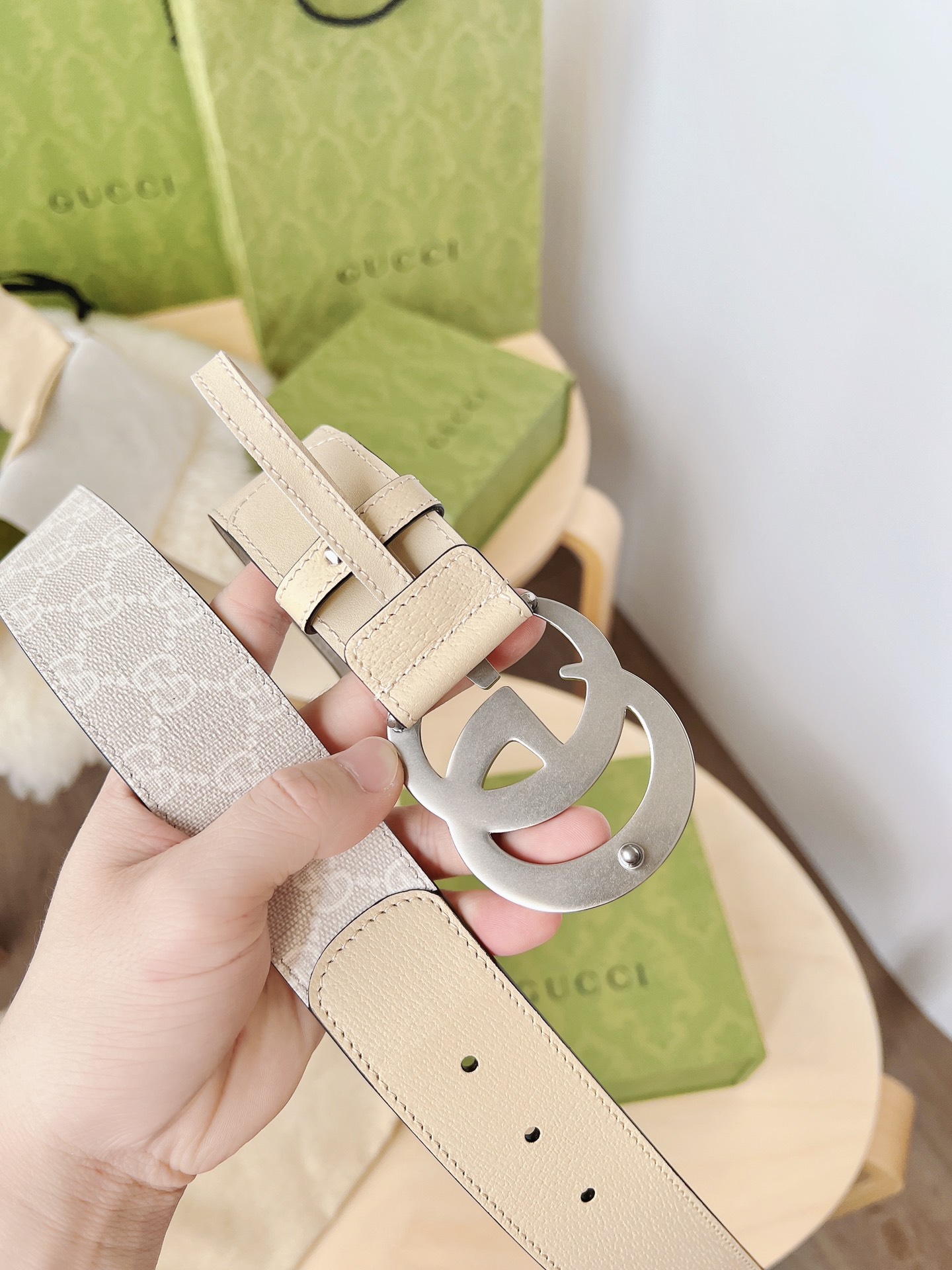 AAAA quality belt,3.0cm wide,without box,GB60 130 - qinlai888