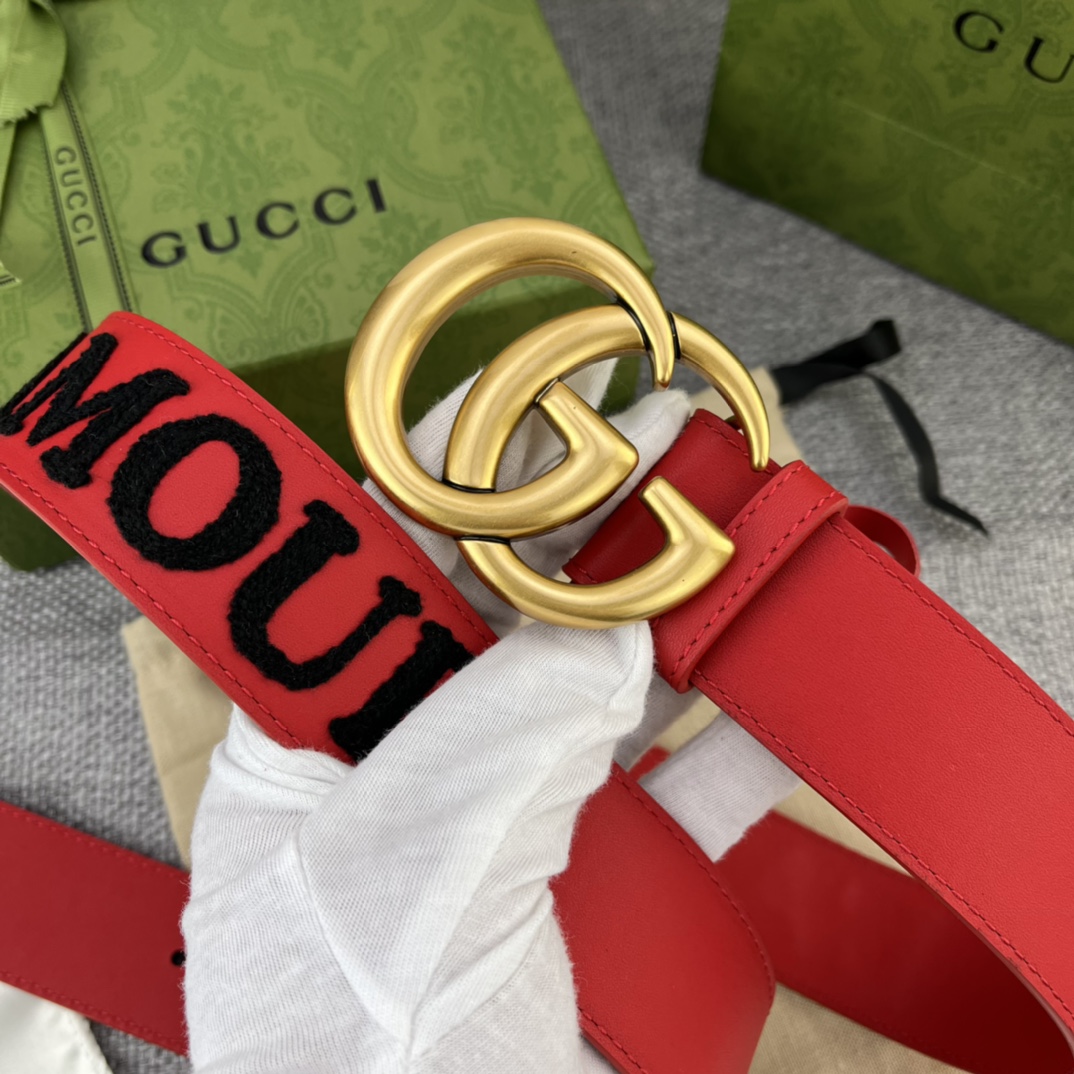 AAAA quality belt,3.8cm wide,without box,GB60 136 - qinlai888