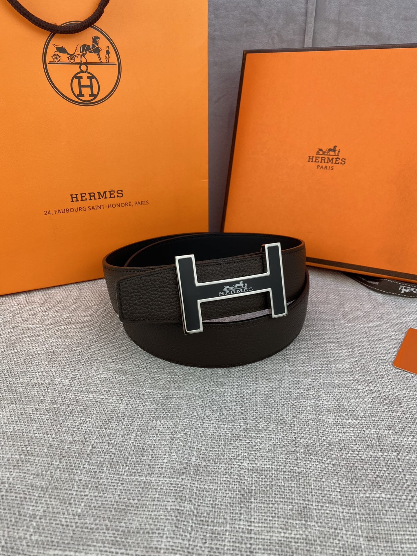 AAAA quality belt,3.8cm wide,without box,HB60 121 - qinlai888