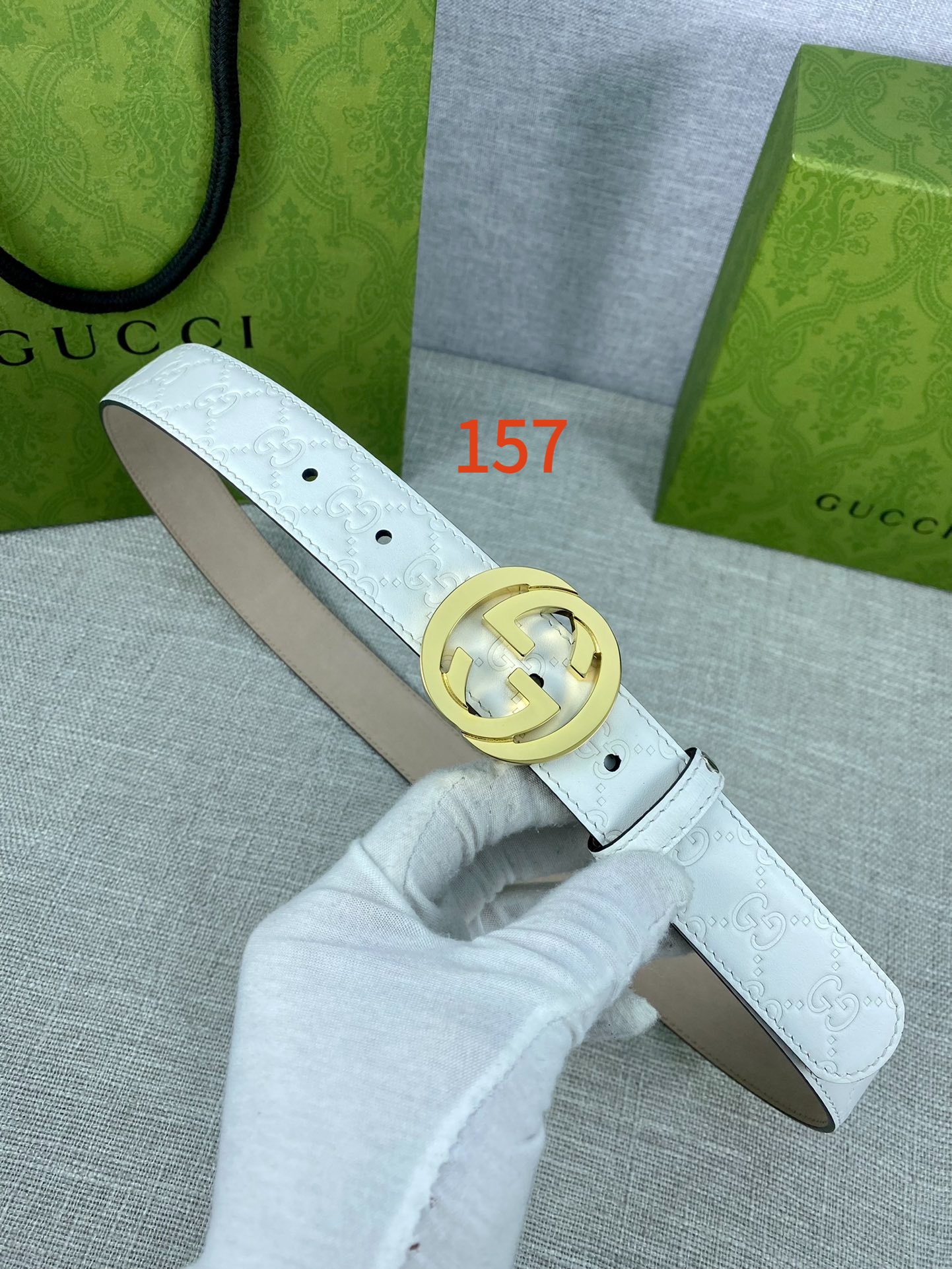 AAAA quality belt,3.0cm wide,without box,GB60 157 158 - qinlai888