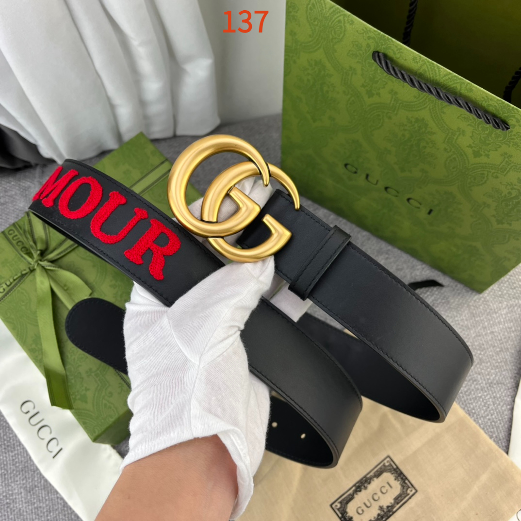 AAAA quality belt,3.8cm wide,without box,GB60 137 - qinlai888