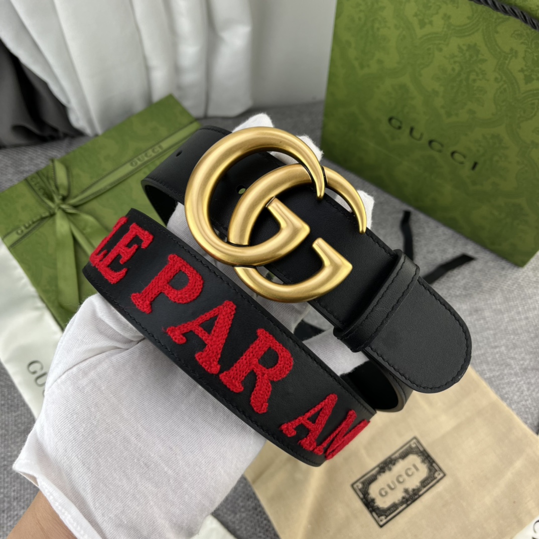 AAAA quality belt,3.8cm wide,without box,GB60 137 - qinlai888