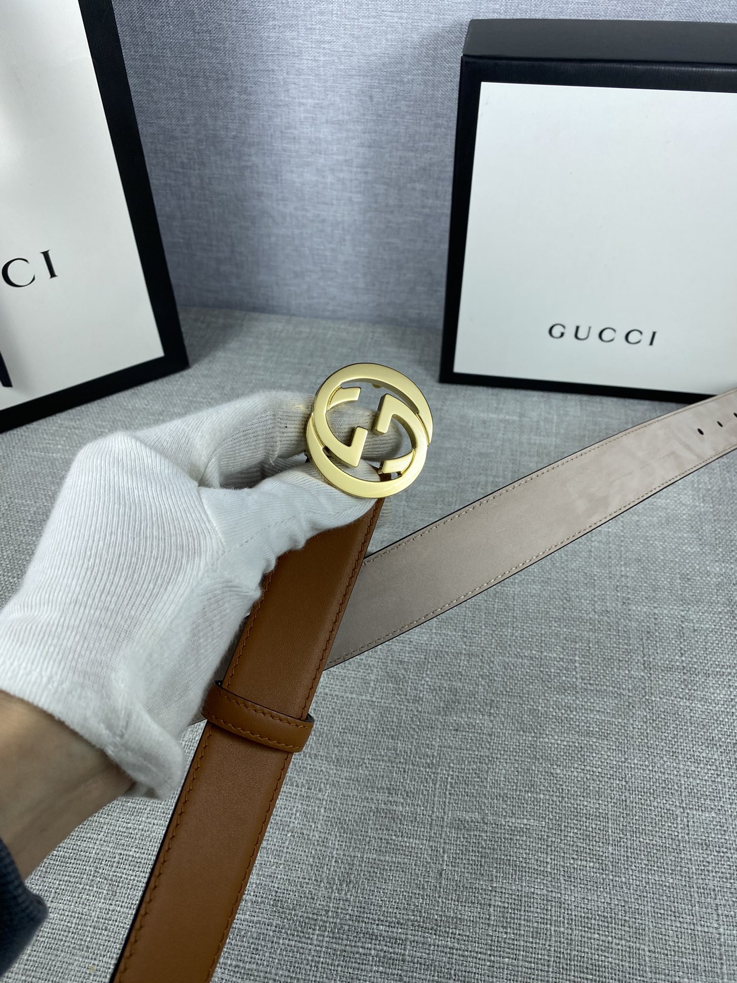 AAAA quality belt,3.0cm wide,without box,GB60 153 154 - qinlai888