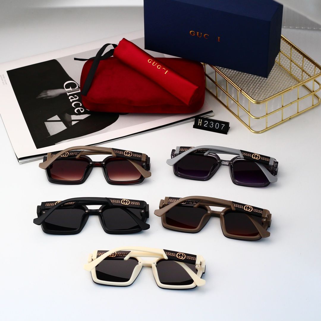 Sunglasses with the Box, SG25-2307 904 905 906 907 908 - qinlai888