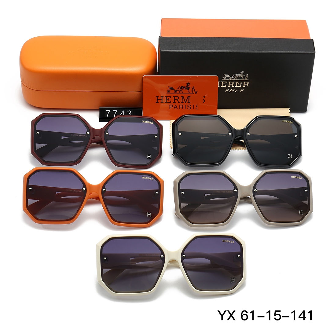 Sunglasses with the Box, SH25-7743 909 910 911 912 913 - qinlai888