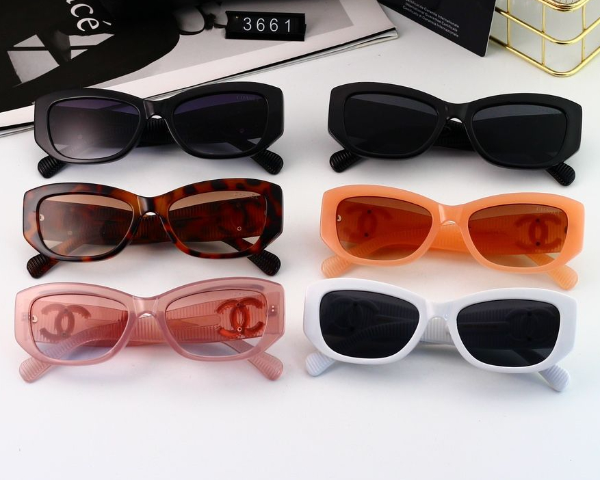 Sunglasses with the Box, SC25-3661 1005 1006 1007 1008 1009 1010 - qinlai888