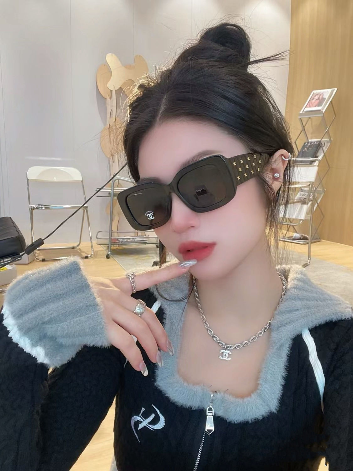 Sunglasses with the Box, SC25-9378 999 1000 1001 1002 1003 1004 - qinlai888