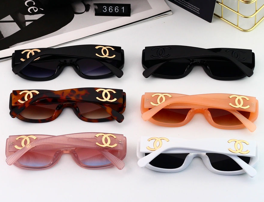 Sunglasses with the Box, SC25-3661 1005 1006 1007 1008 1009 1010 - qinlai888