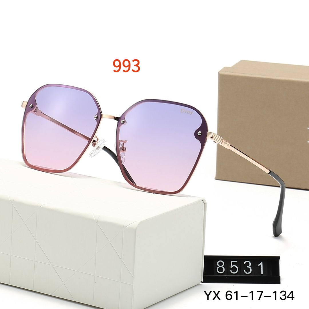 Sunglasses with the Box, SD25-8531 989 990 991 992 993 - qinlai888