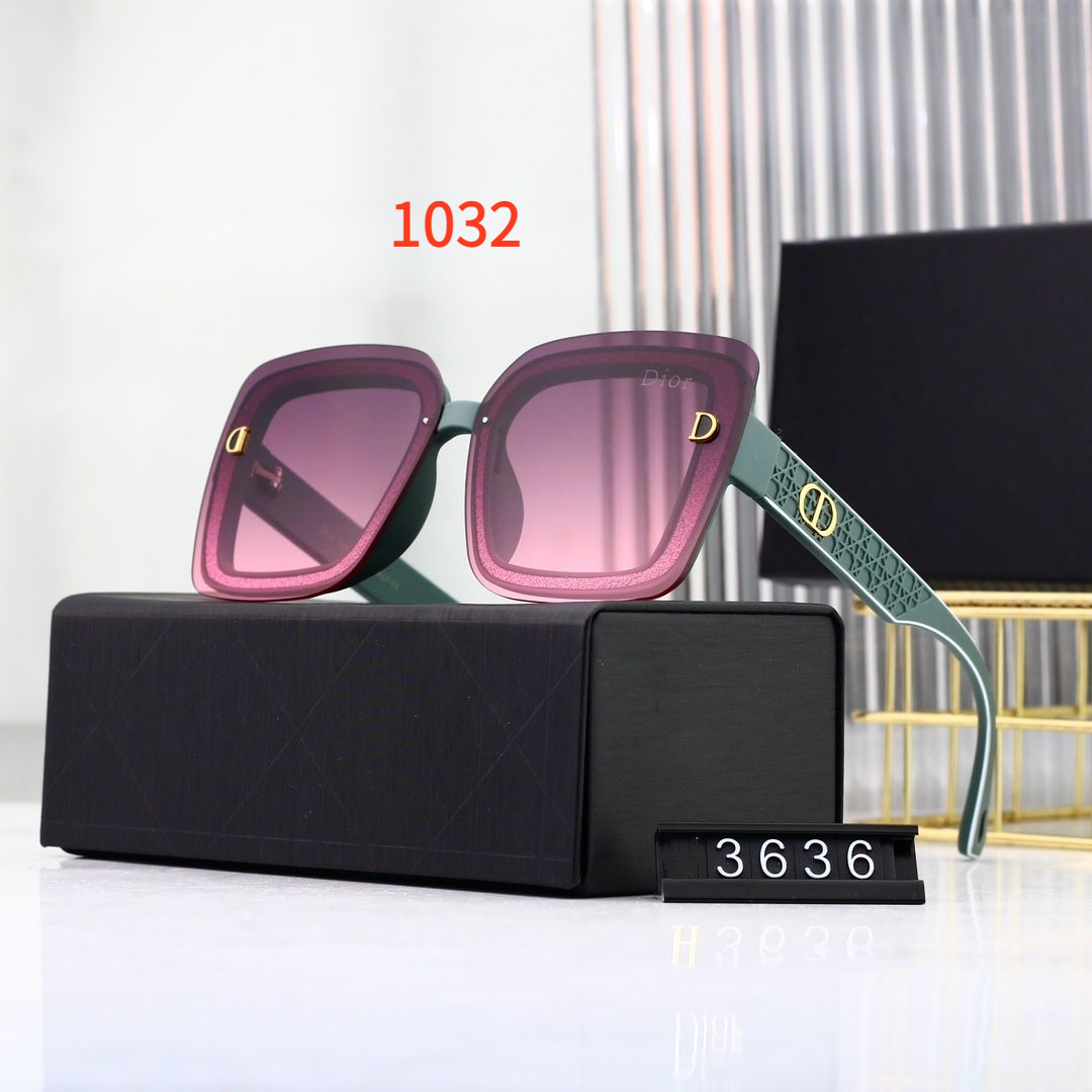 Sunglasses with the Box, SD25-3636 1030 1031 1032 1033 1034 1035 - qinlai888