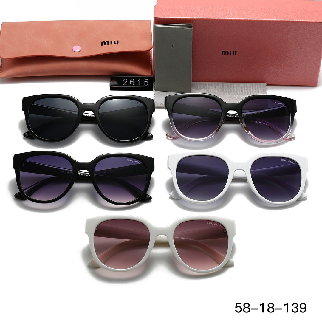 Sunglasses with the Box, SM23-2615 899 900 901 902 903 - qinlai888