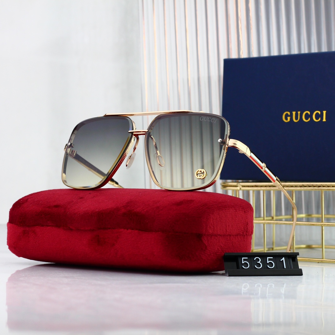 Sunglasses with the Box, SG25-5351 883 884 885 886 887 888 - qinlai888