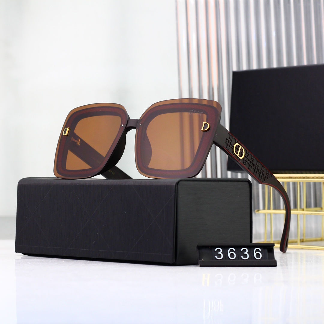 Sunglasses with the Box, SD25-3636 1030 1031 1032 1033 1034 1035 - qinlai888