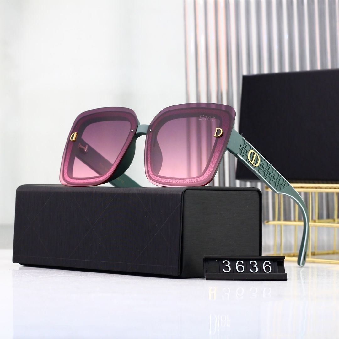Sunglasses with the Box, SD25-3636 1030 1031 1032 1033 1034 1035 - qinlai888