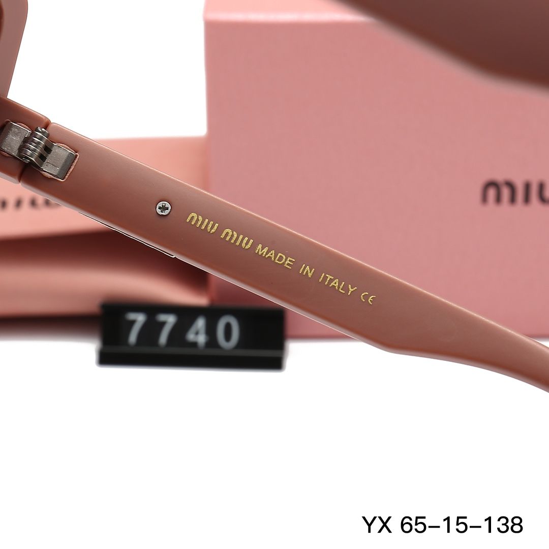 Sunglasses with the Box, SM25-7740 914 915 916 917 - qinlai888