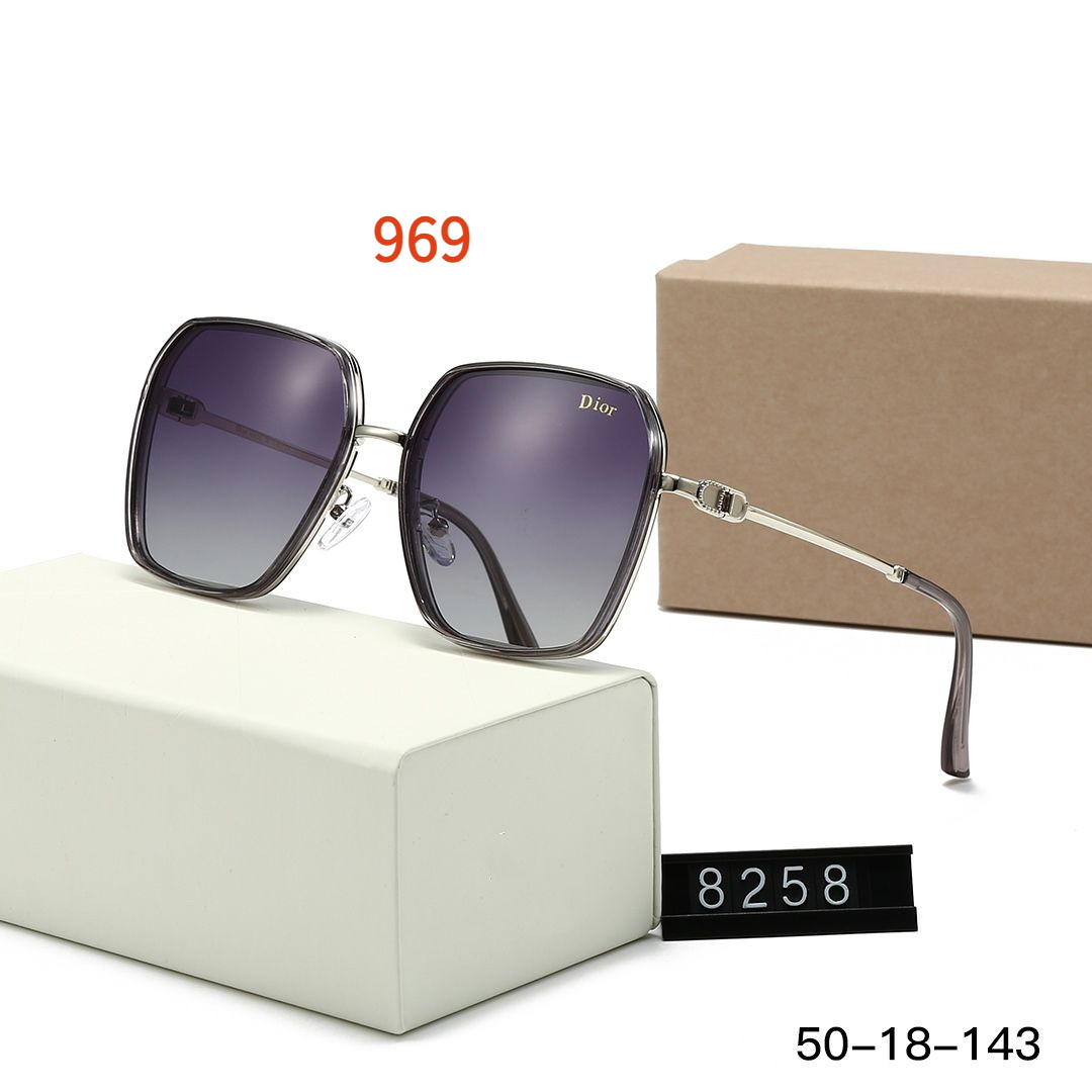 Sunglasses with the Box, SD25-8258 965 966 967 968 969 - qinlai888