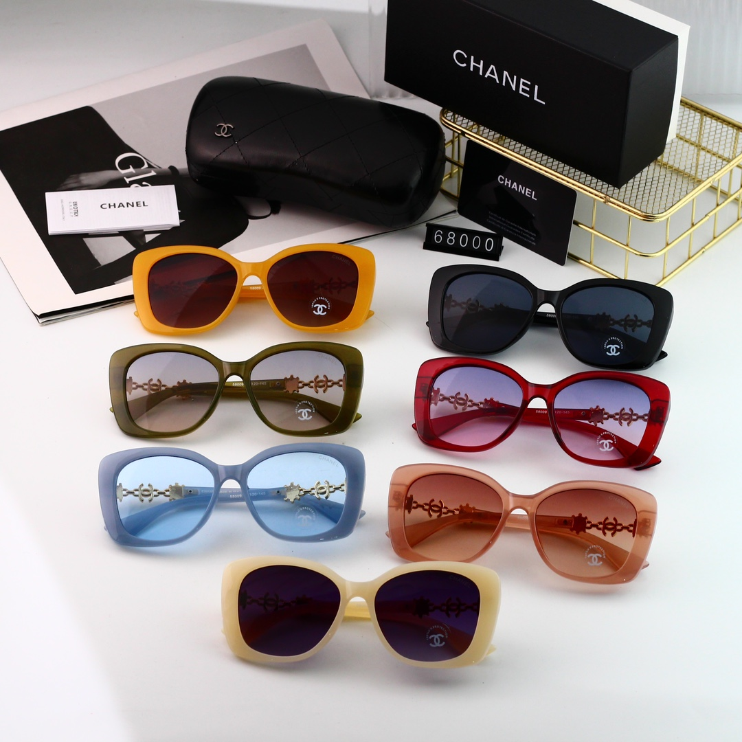 Sunglasses with the Box, SC25-68000 1036 1037 1038 1039 1040 1041 - qinlai888