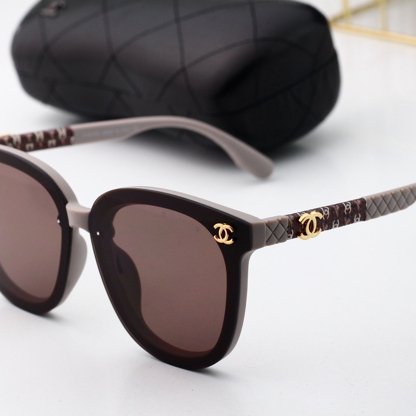 Sunglasses with the Box, SC23-7204 1042 1043 1044 1045 1046 - qinlai888