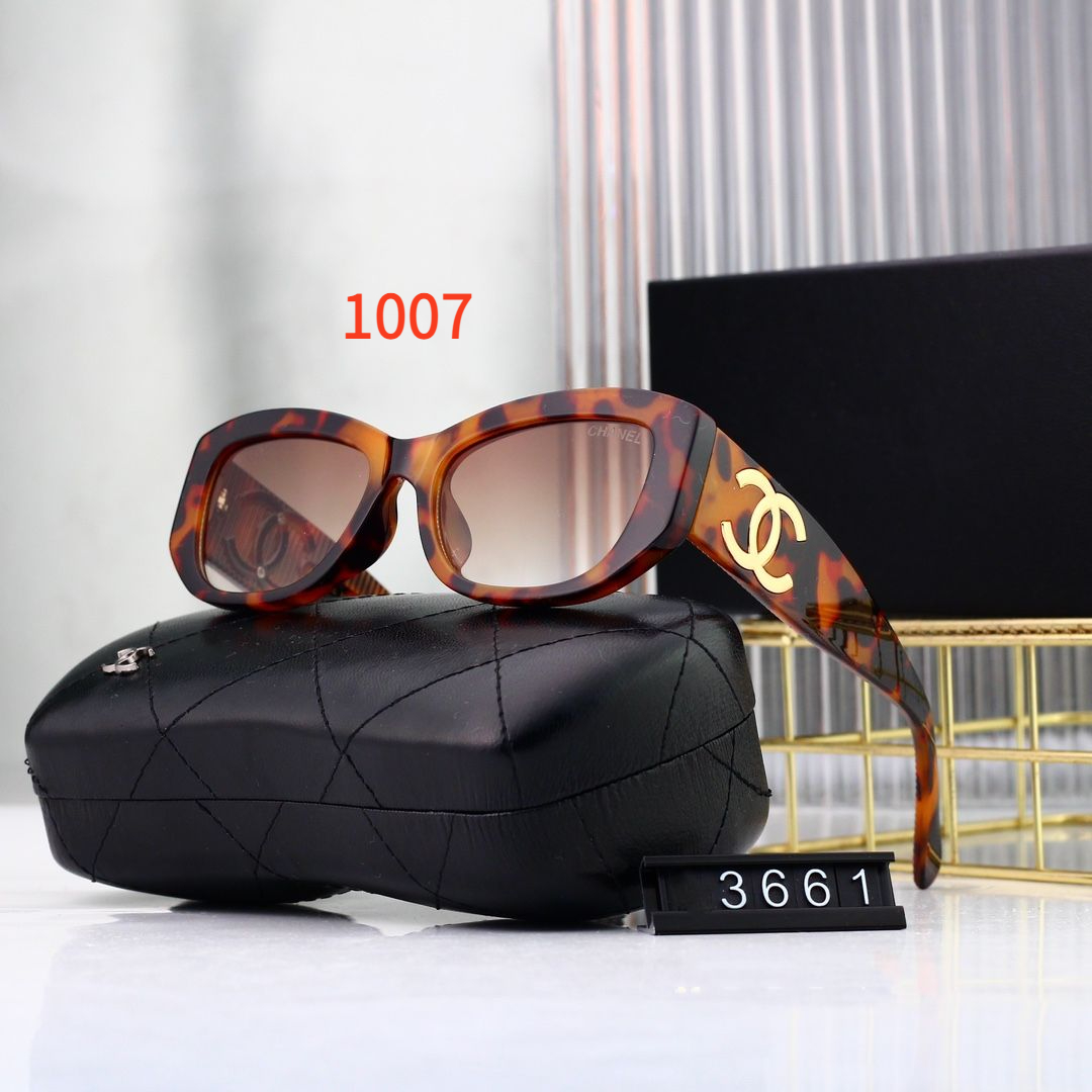 Sunglasses with the Box, SC25-3661 1005 1006 1007 1008 1009 1010 - qinlai888