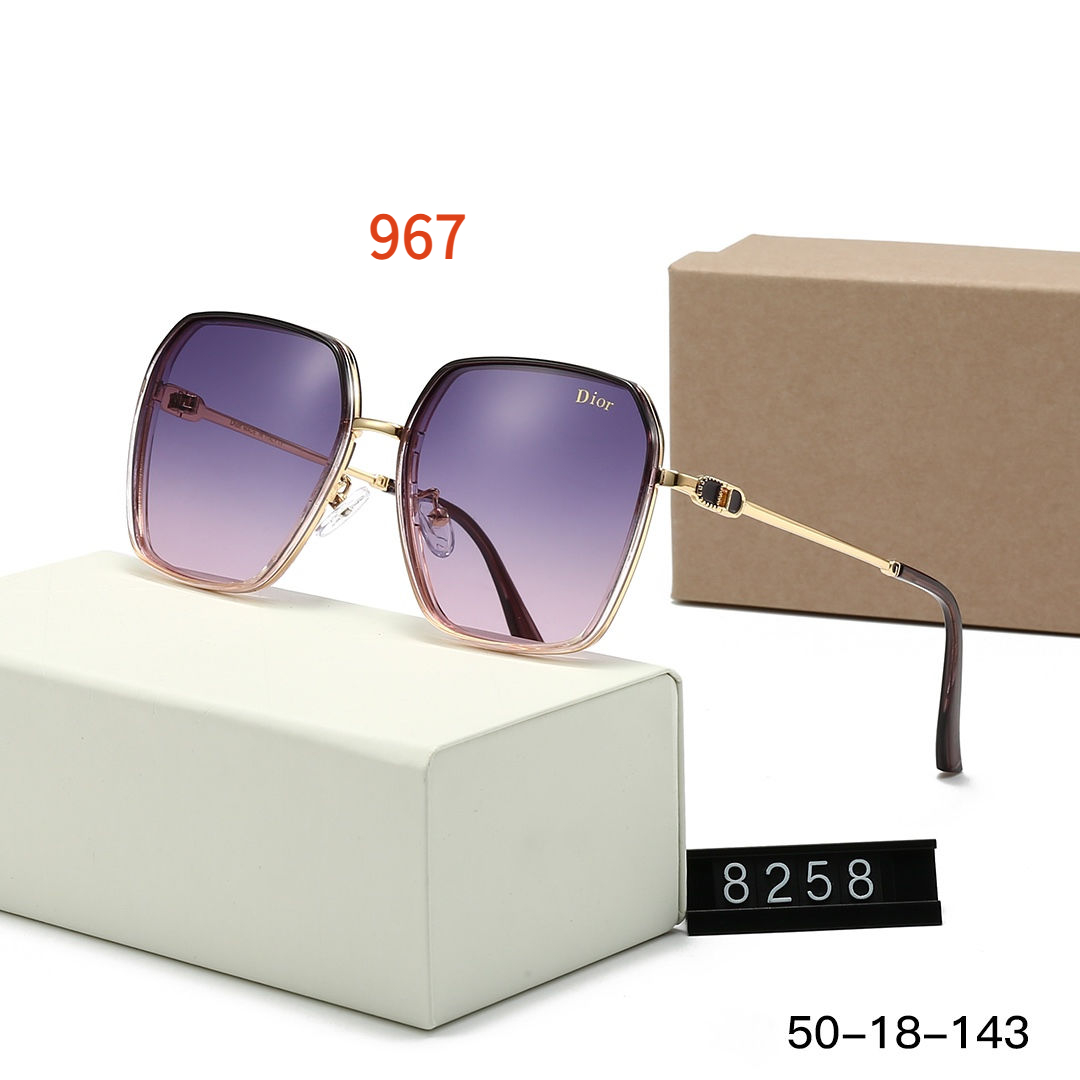 Sunglasses with the Box, SD25-8258 965 966 967 968 969 - qinlai888