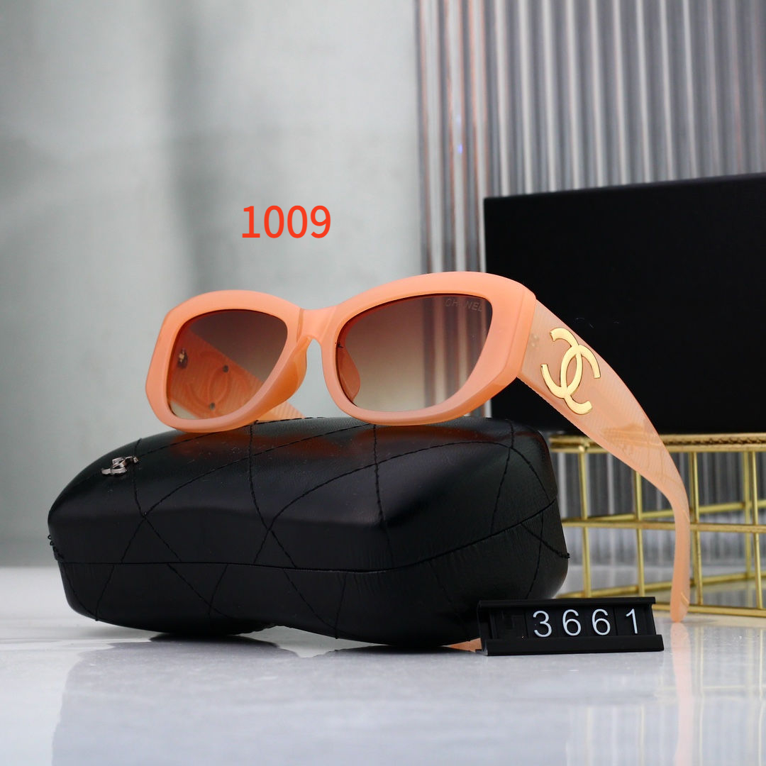 Sunglasses with the Box, SC25-3661 1005 1006 1007 1008 1009 1010 - qinlai888