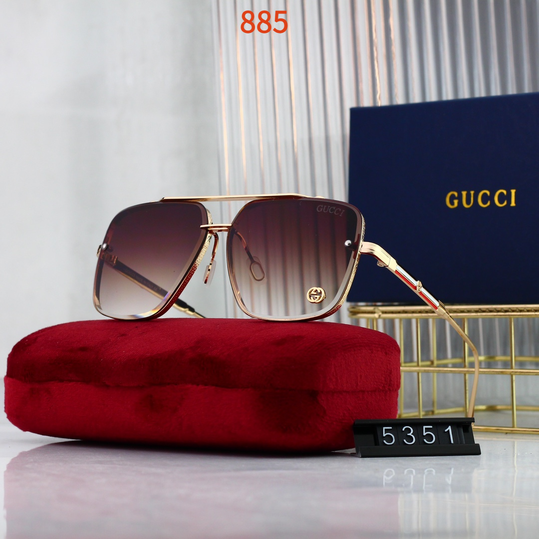 Sunglasses with the Box, SG25-5351 883 884 885 886 887 888 - qinlai888