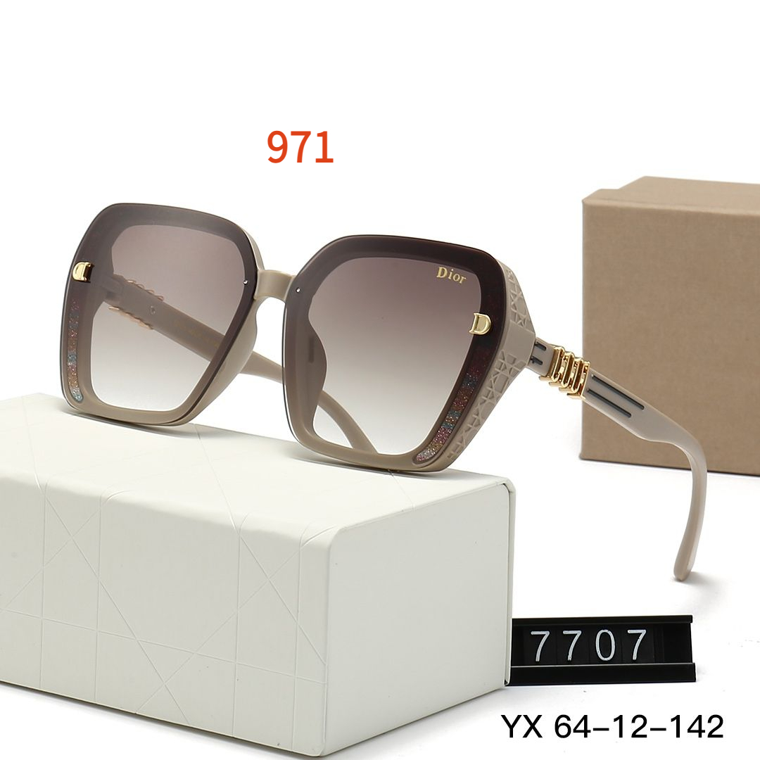 Sunglasses with the Box, SD25-7707 970 971 972 973 - qinlai888