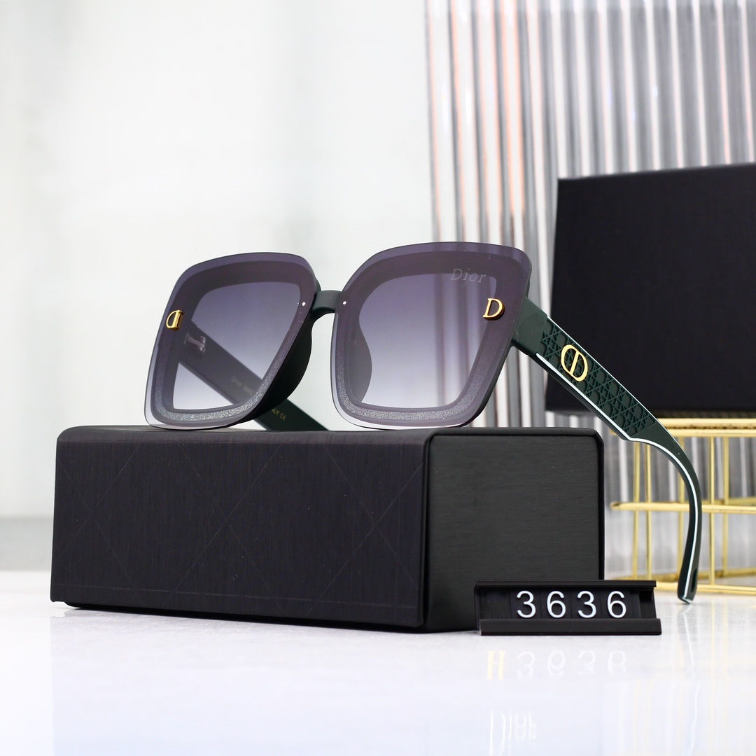 Sunglasses with the Box, SD25-3636 1030 1031 1032 1033 1034 1035 - qinlai888